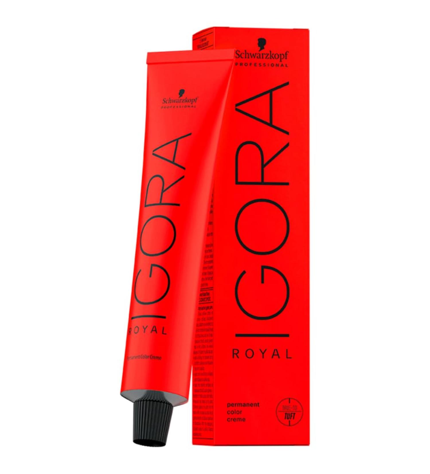 Black head Igora Royal Premium hair color 8-65 Hellblond chocolate gold 1-pack (1 x 60 g) 8-65 Hellblond chocolate gold 60 ml (1 Pack)