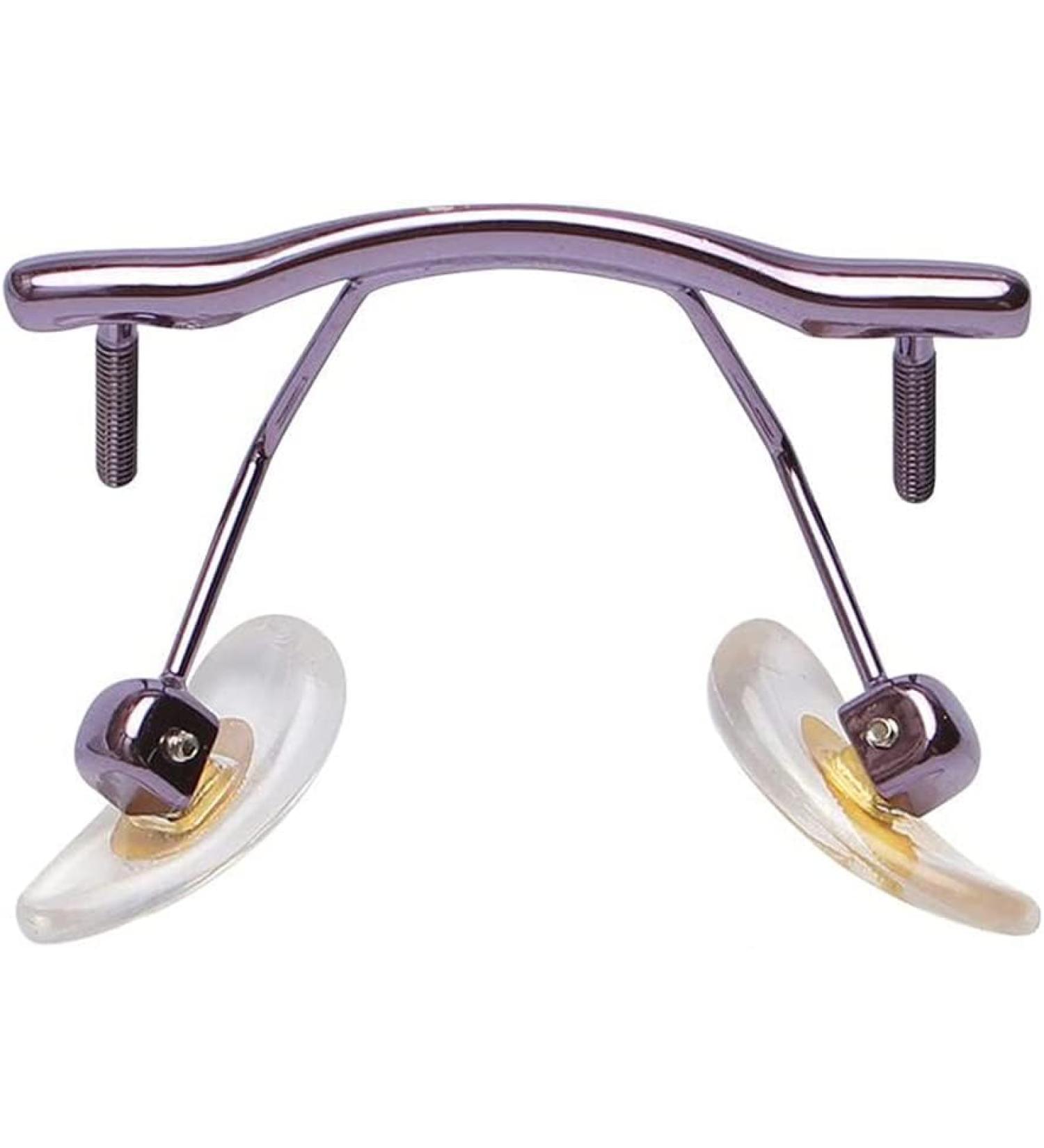 CASOTA Replacement Eyeglass Nose Pad Holder for Rimless Glasses - Purple | Eyewear Repair Accessories for Adults - Buy Online on GoSupps.com