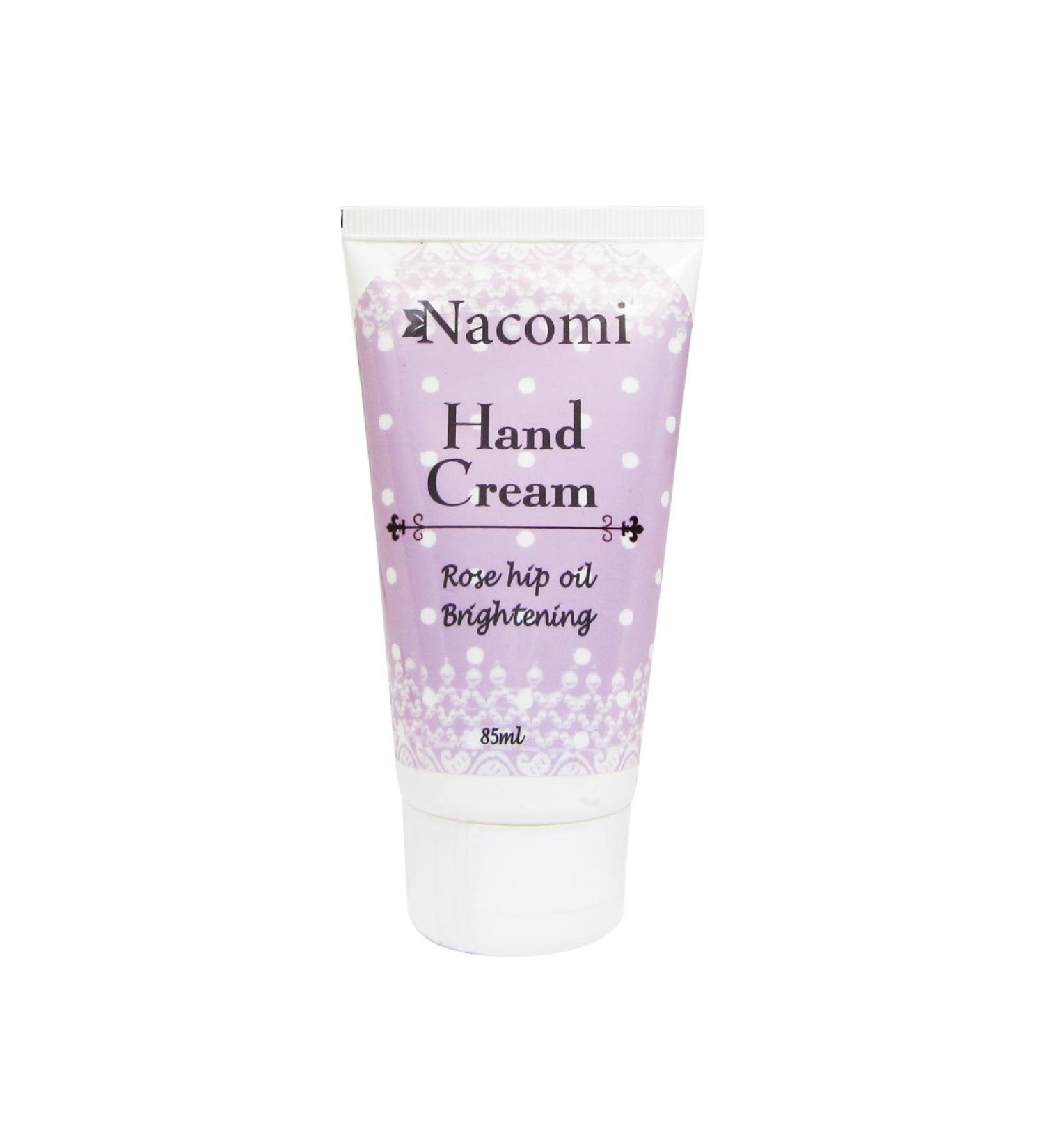 Nacomi Hand Cream Rose Hip Oil 85ml