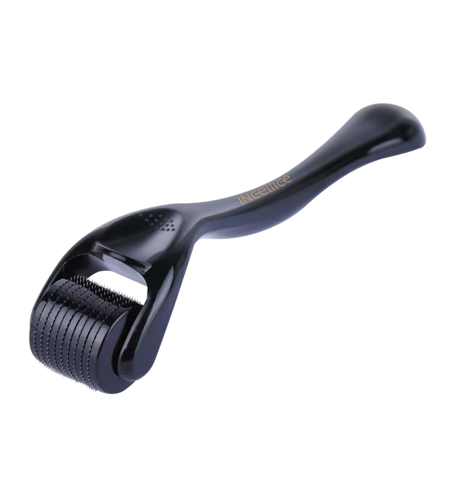 Derma Roller Beard Roller 540 Titanium Micro Needle for Beard Growth & Skin Care - Travel Case Included - Buy Online on GoSupps.com