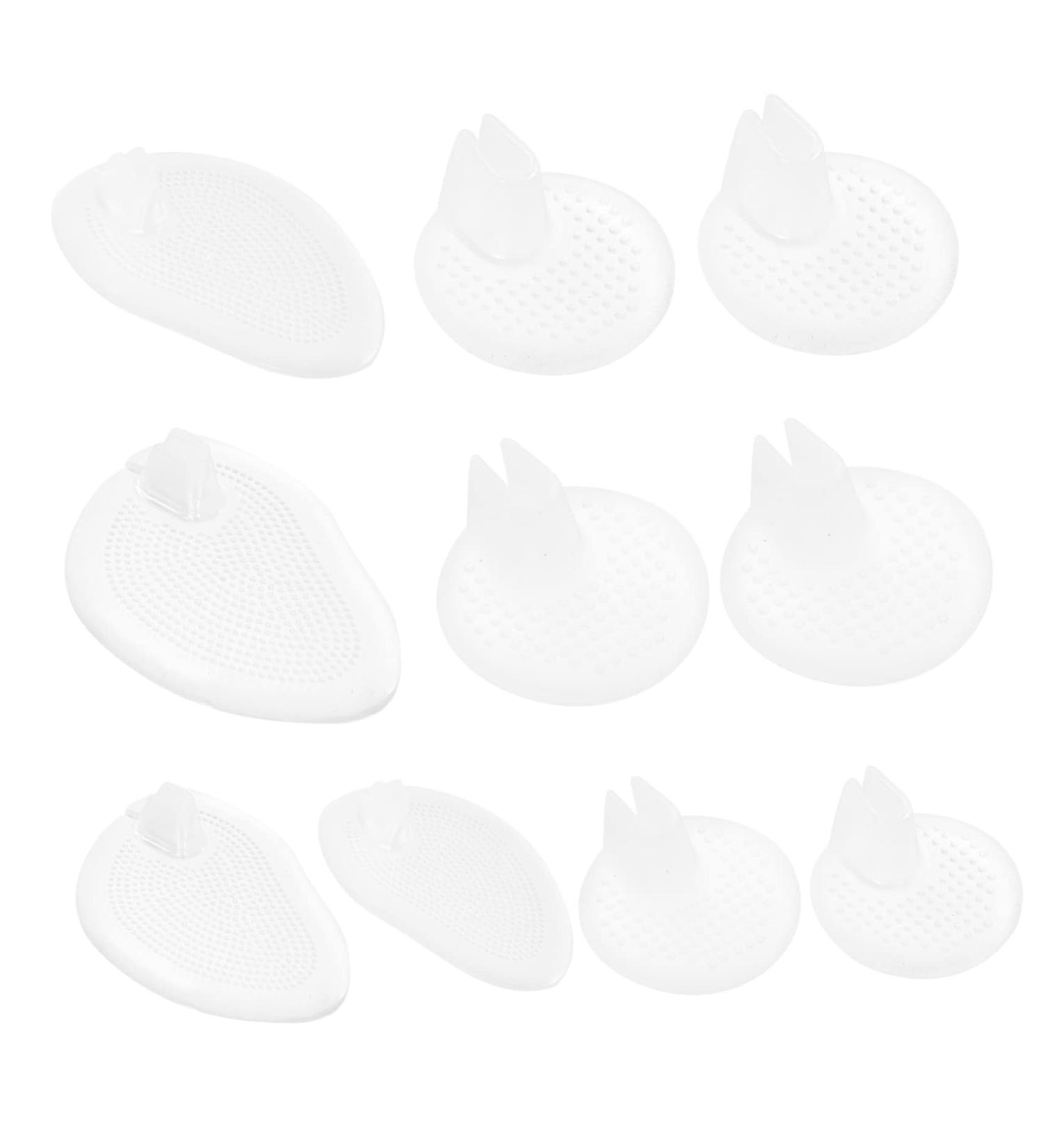 FOMIYES Toe Pads & Forefoot Inserts - Non-Slip Cushion for Sandals | Metatarsal Ball of Foot Protection - Buy Online on GoSupps.com