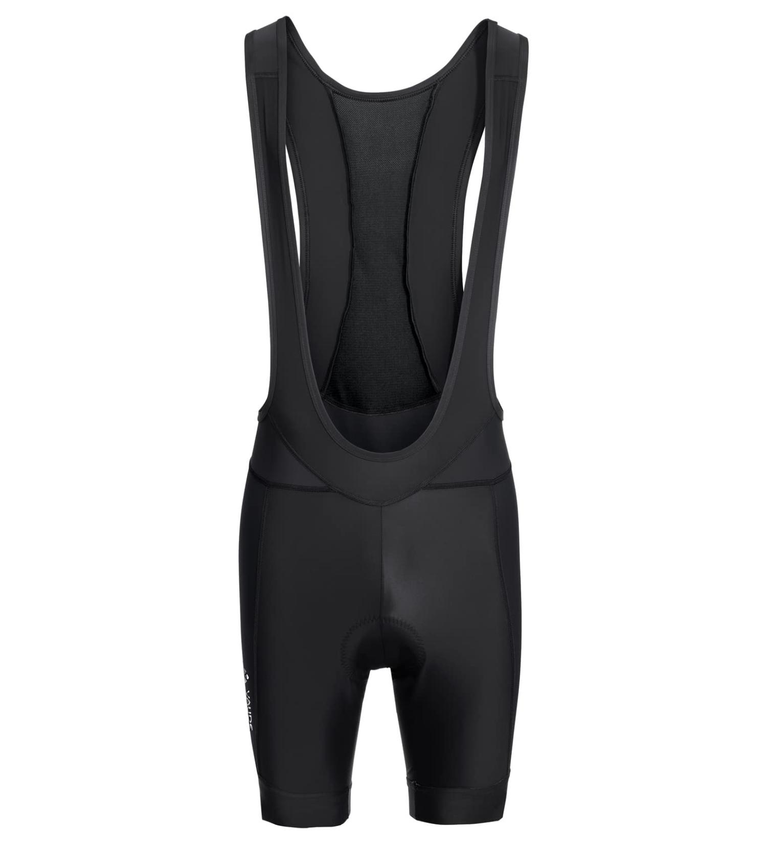 VAUDE Men's Advanced Bib Pants IV - Premium Black Cycling Bibs for Ultimate Comfort & Performance | International Shipping Available - Buy Online on GoSupps.com