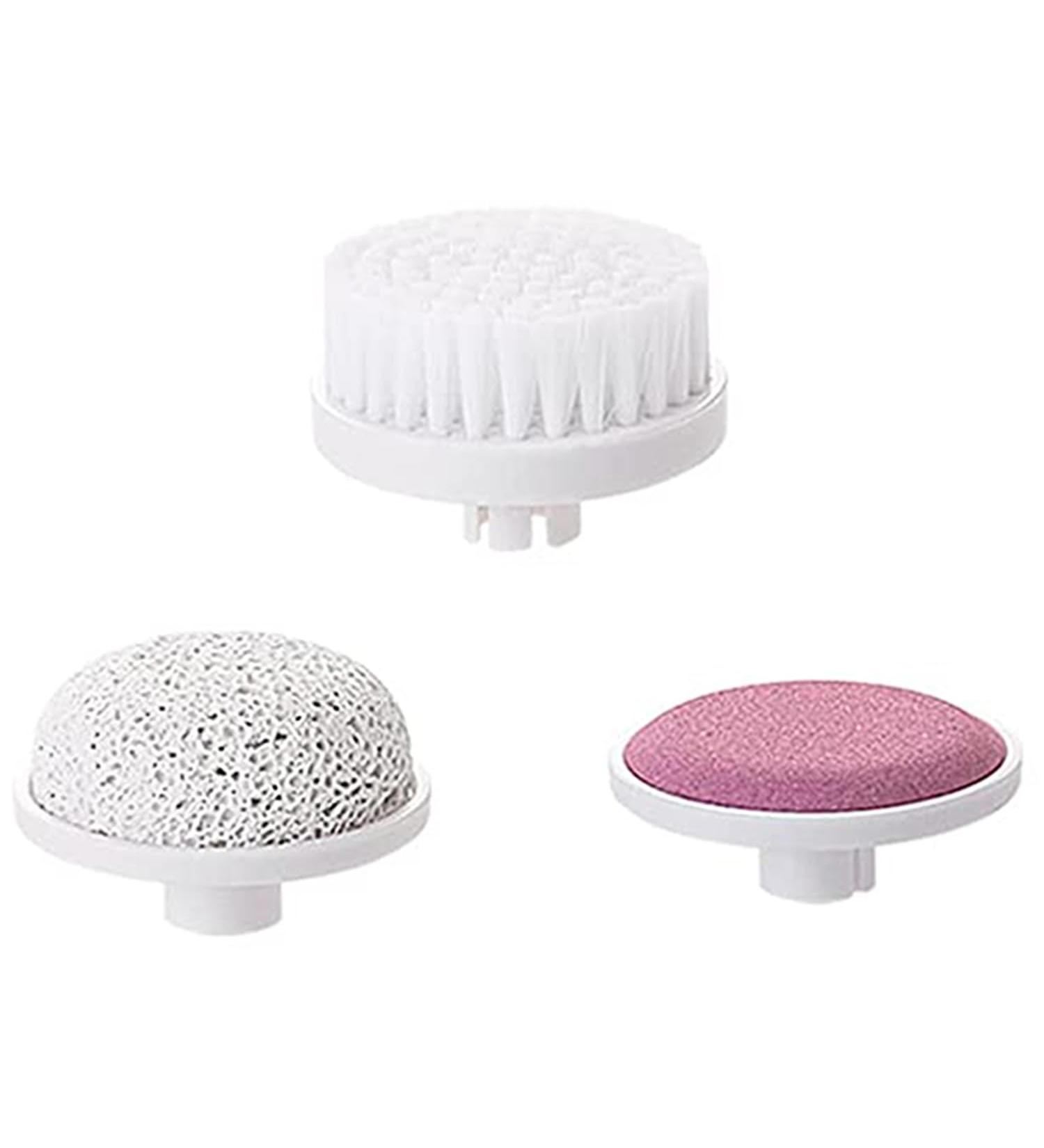 Face Scrubber | Facial Cleansing Brush Exfoliator Skin Care Beauty Products Powered Electric Wash Exfoliating Skincare Women Spin Cleanser Tools Cleaning Scrub Washer Self Care (Extra Heads 3.3)