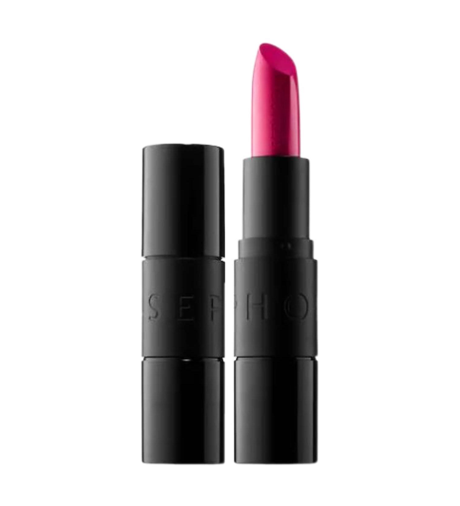 SEPHORA Collection Satin Hydrating Lipstick - 15 Explosive Game (Fuchsia Pink) - 0.12 oz / 3.5 g