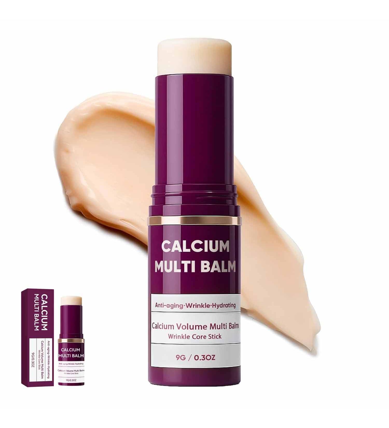 SHENGZE Calcium Volume Multi Balm Korean Collagen Hydrating Moisturing Stick Advanced Wrinkle Core Stick Intensive Repairing and Moisturizing Cream Suitable for Lips Eyes Neck Face 1 - Buy Online on GoSupps.com