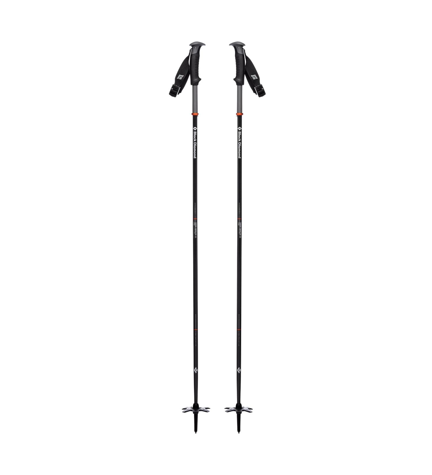 Black Diamond Carbon Compactor Ski Poles 115cm - Lightweight & Durable - Buy Online on GoSupps.com