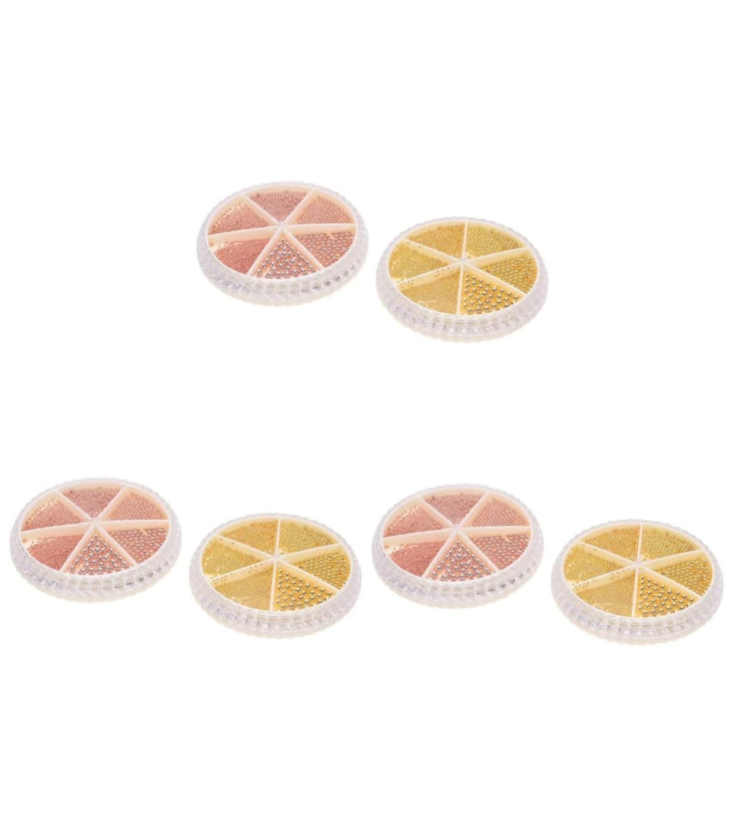 DOITOOL 6 Sets Nail Art Supplies Flatback Rhinestones Nail Jewels Rhinestones Nail Jewels Glitter Nails Nail Diamonds Nail Art Glitters Metal Nail Balls Beads Nail Art Accessory Assorted - Buy Online on GoSupps.com