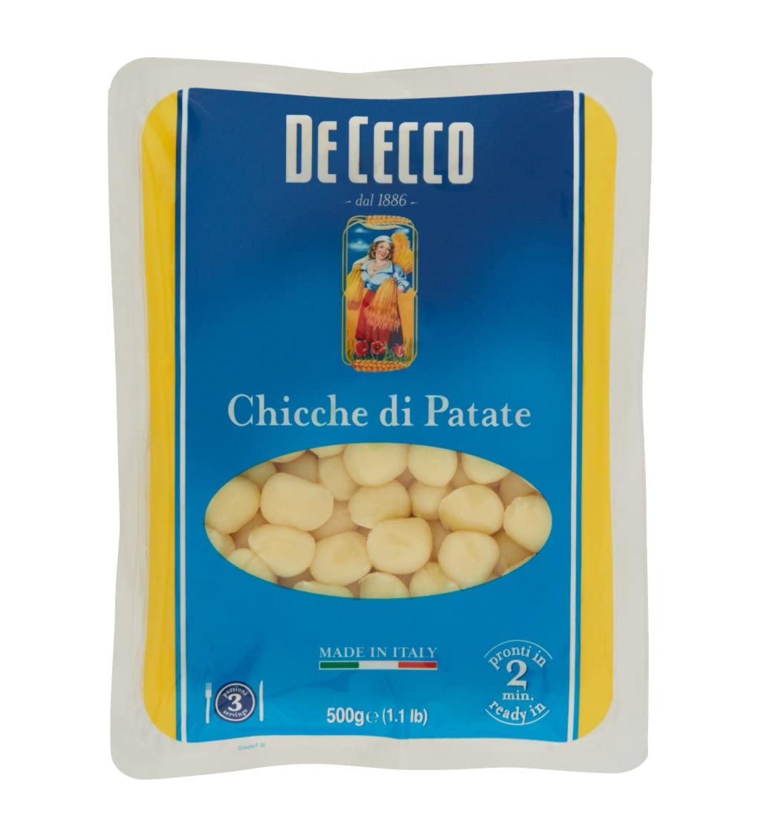  Italian Gourmet E.R. Pack of 10 Cecco Pasta 100% Italian Potato Chicche 500g + Italian Gourmet Pulp 400g - Buy Online on GoSupps.com