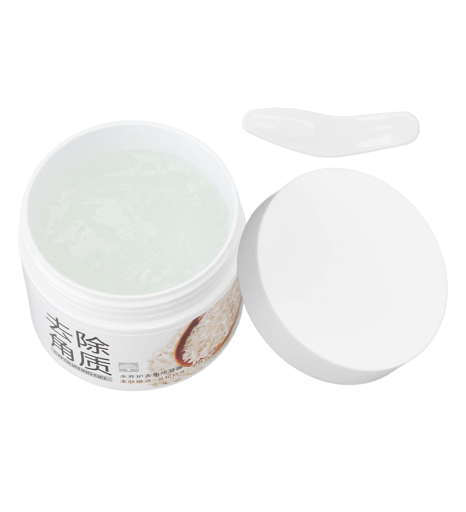 Body Exfoliating Moisturizing Gel Skin Care Deep Cleansing Hydrating Scrub Gel Refreshing Tender Skin Rice Moisturizing Hydrating Skin Care Gentle Exfoliation 4.9oz - Buy Online on GoSupps.com