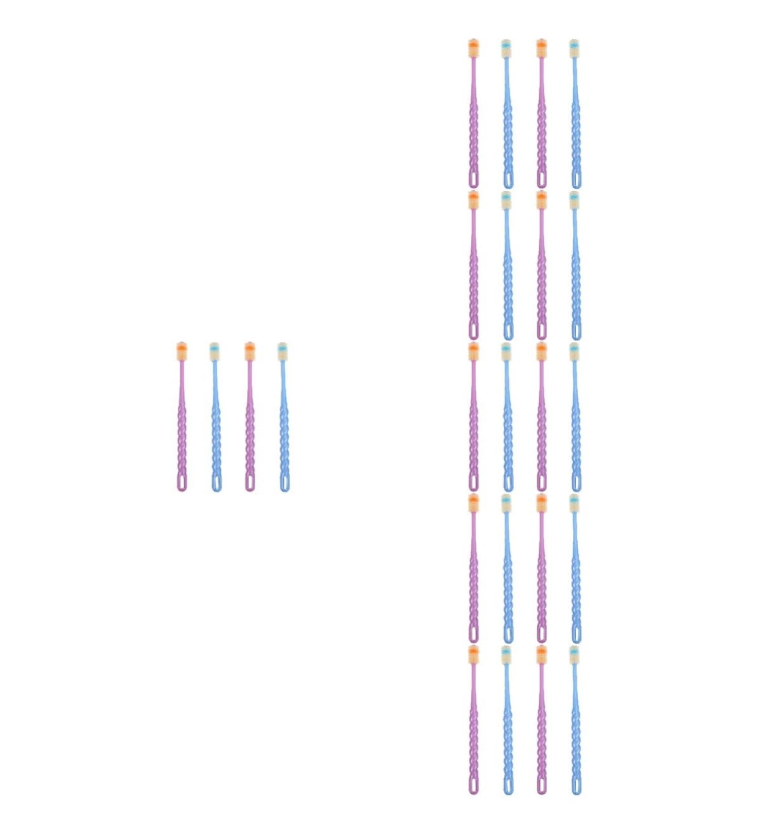 Healvian 24 STK Baby Toothbrush - Soft Bristles Infant Dental Care Tool for Gentle Cleaning & Oral Hygiene - Buy Online on GoSupps.com