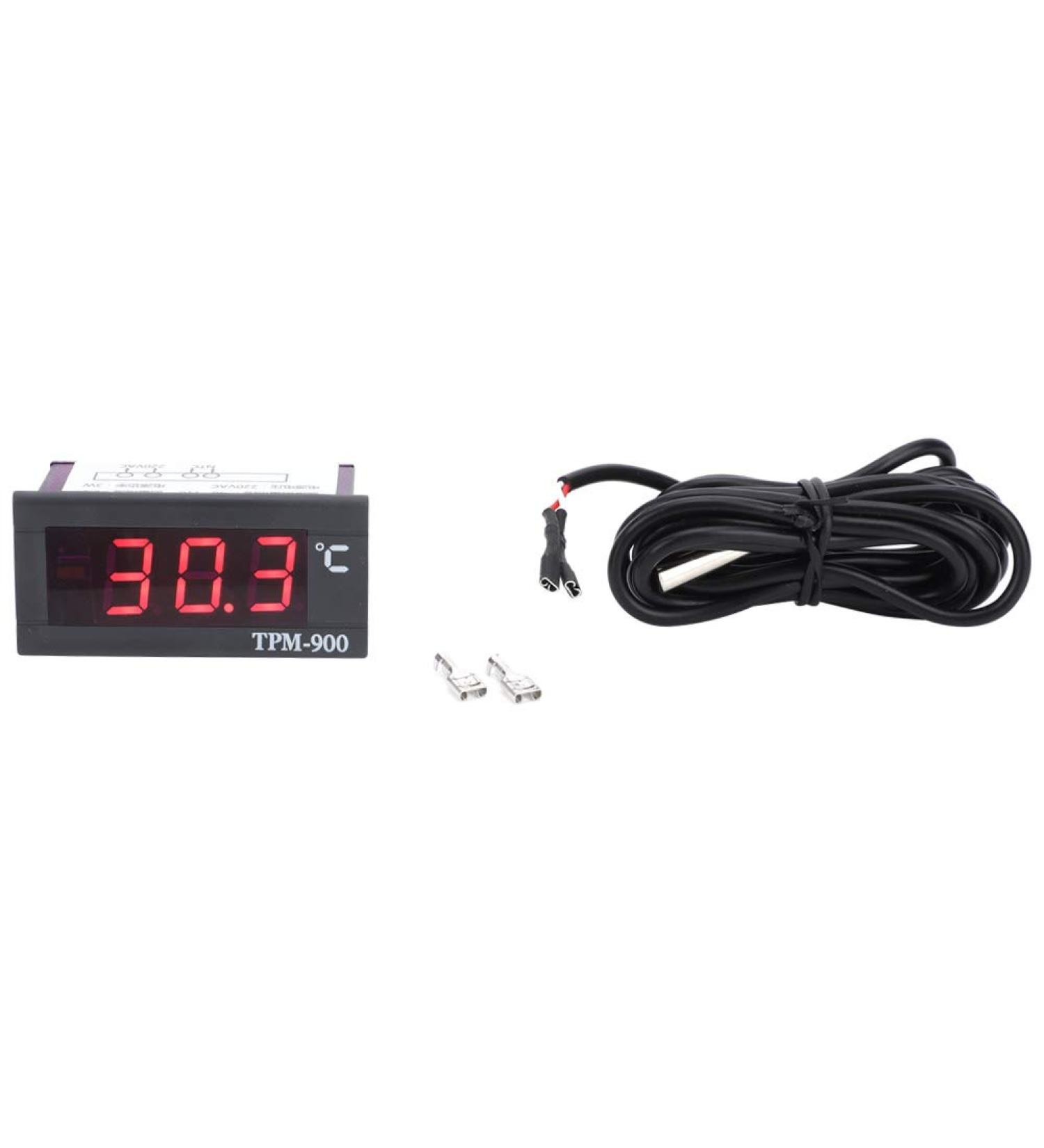 LANTRO JS Mini LCD Digital Temperature Panel Meter | -40 to +110 Thermometer | Accurate Temperature Indicator for eCommerce - Buy Online on GoSupps.com