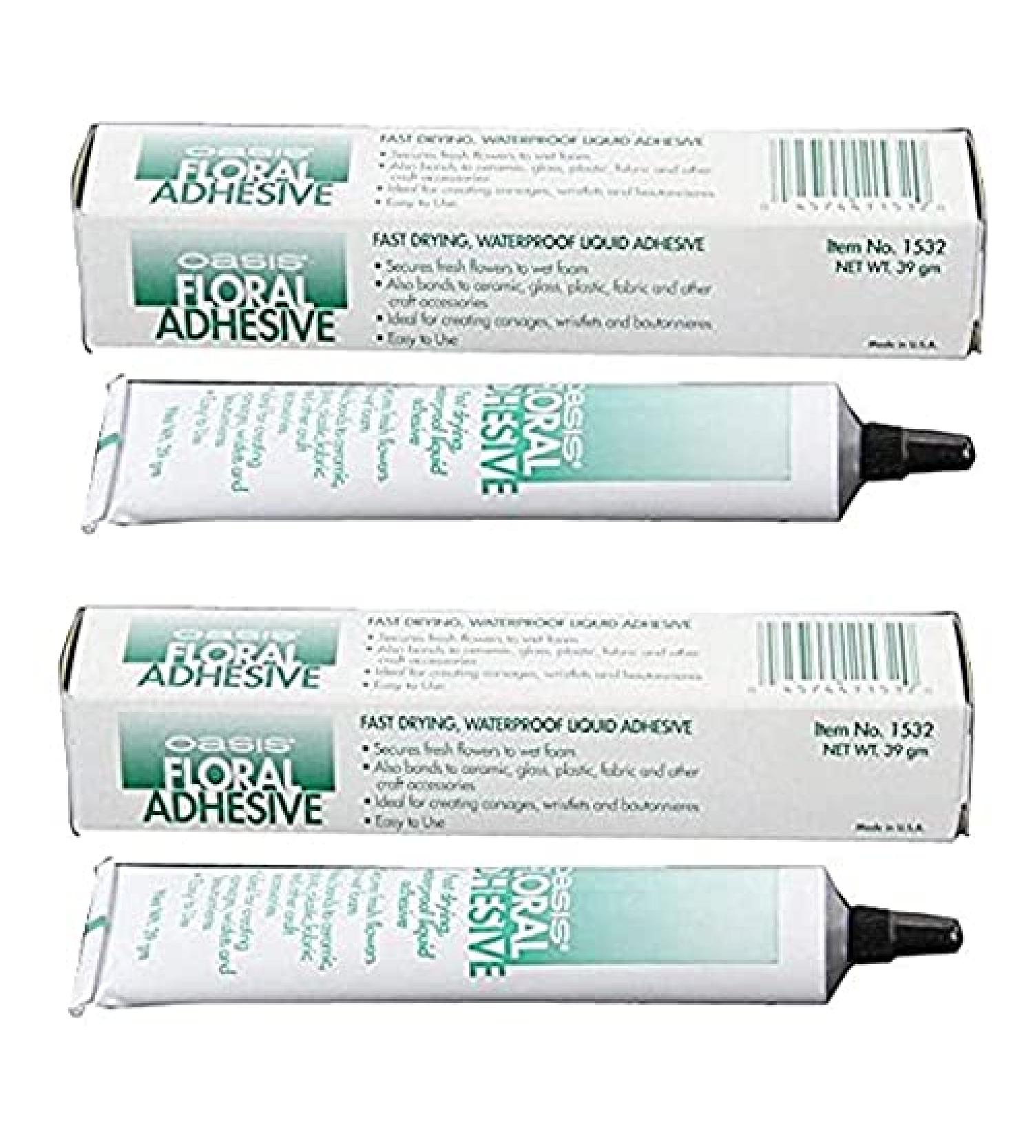 2 Pack Oasis Floral Adhesive Tubes - 39g | Strong Adhesive for Flower Arrangements - Buy Online on GoSupps.com