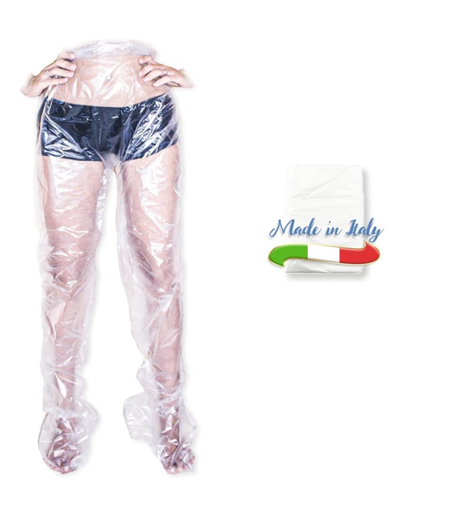 Cartene Pants for Mud & Anti-Cellulite | Made in Italy | 5 Pieces for Aesthetic Skin Treatments & Professional Pressotherapy - Buy Online on GoSupps.com