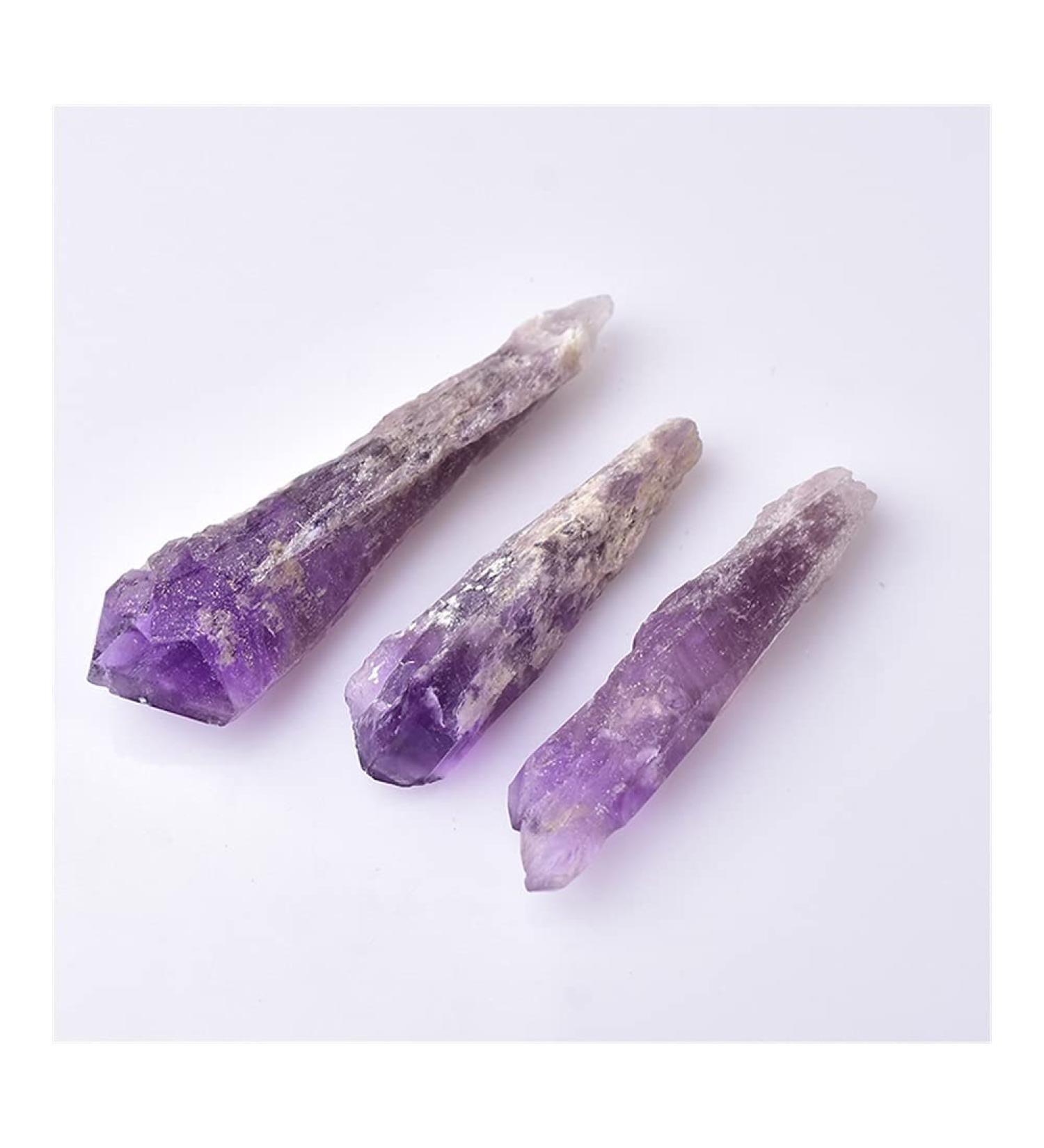 1PC Natural Amethyst Quartz Cluster Crystal Rod Point Rock Specimen Gem Crystal Stone Home Decor Collection Gift Crafts JZIGTDEM (Color : Quartz Cluster Size : 2pc) 2pc Quartz Cluster - Buy Online on GoSupps.com