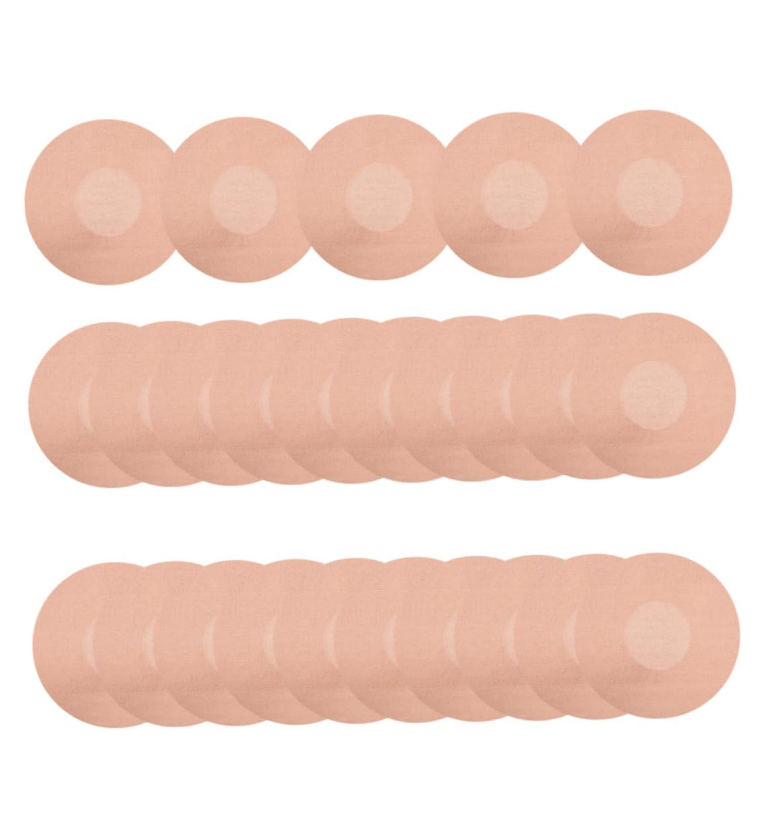 Adhesive Patches Body 25pcs 1/2" Precut Sensor Covers Without Glue Waterproof Round Patches for Sports - Buy Online on GoSupps.com