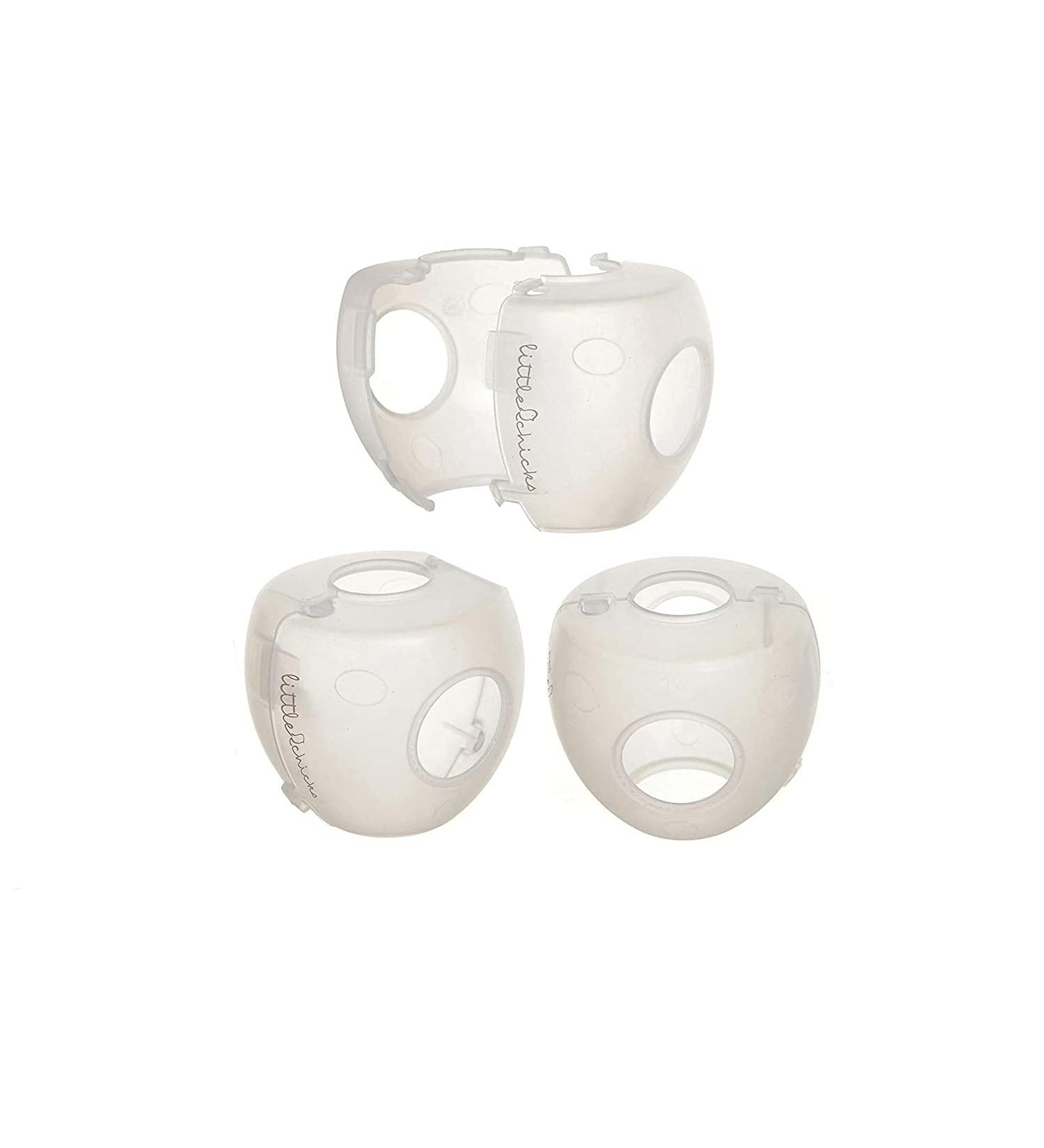Little Chicks Baby Safety Door Knob Covers - 3 Count (Pack of 1) - Buy Online on GoSupps.com