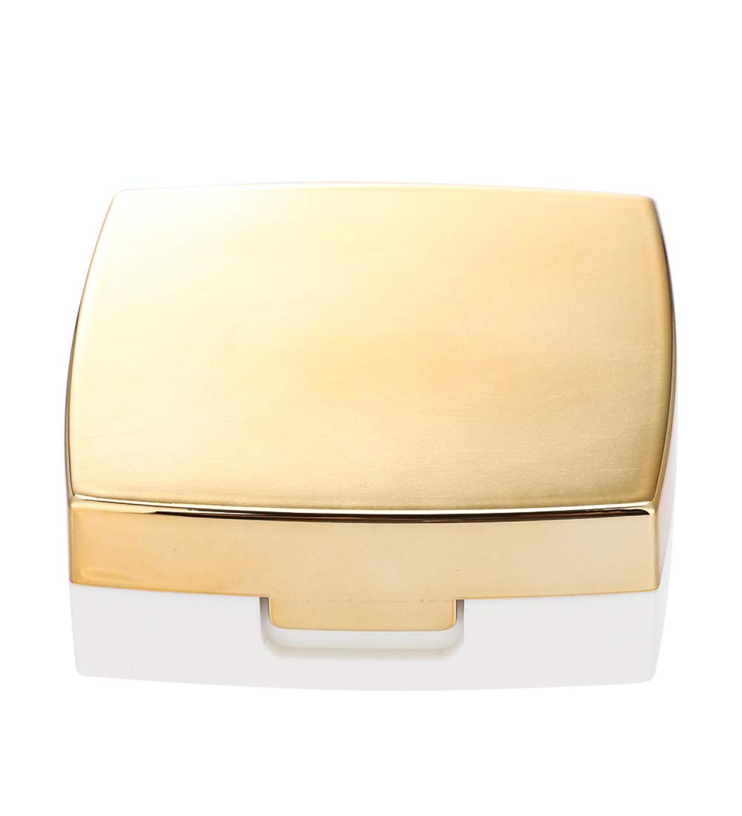Contact Lens Box with Mirror | Mini 3 Colors Storage Kit | Travel-Friendly Contact Lens Case (Gold) - Buy Online on GoSupps.com