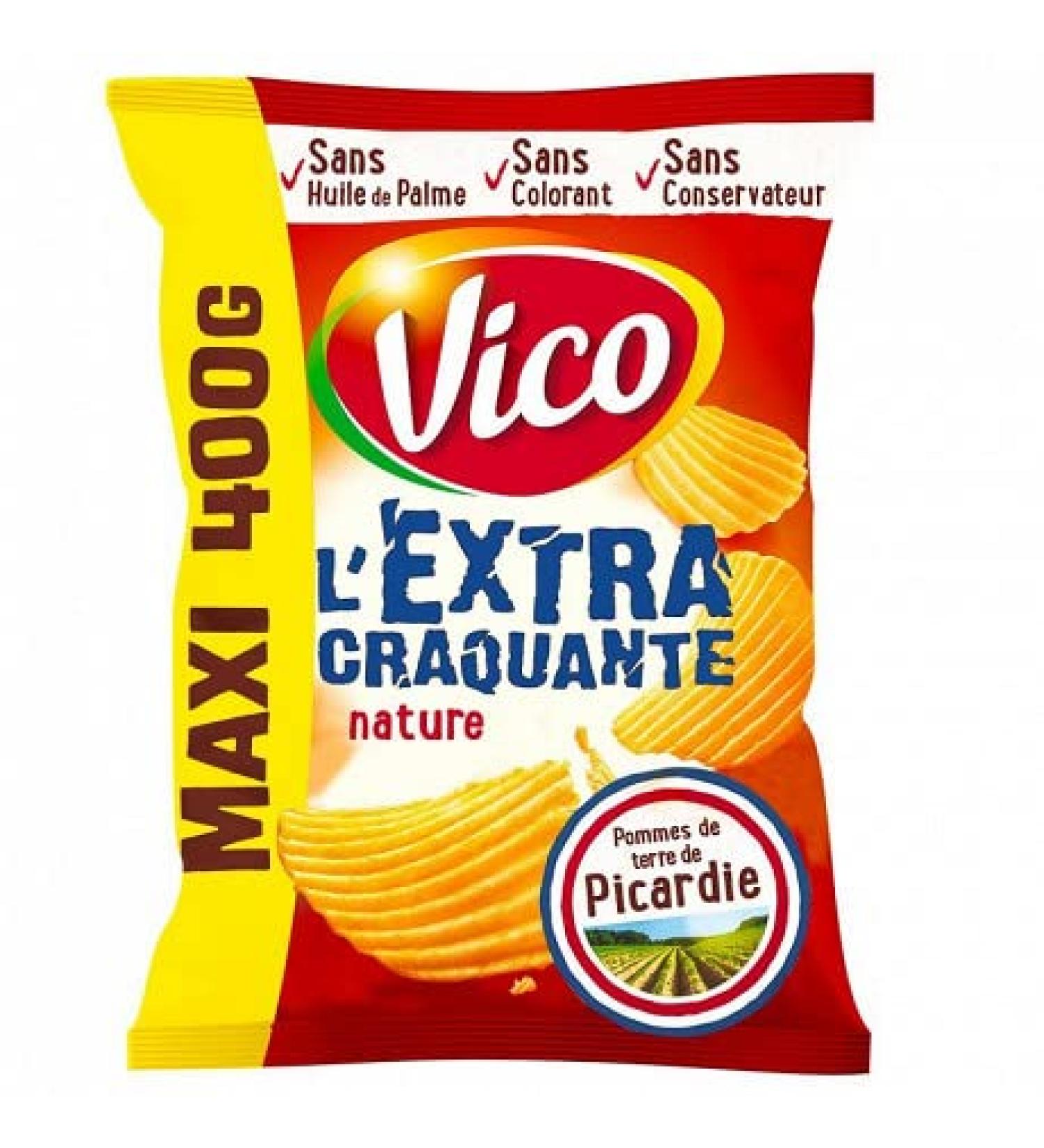 Chips Extra Nature 400G|Vico|(Lot De 4)|Best Deal