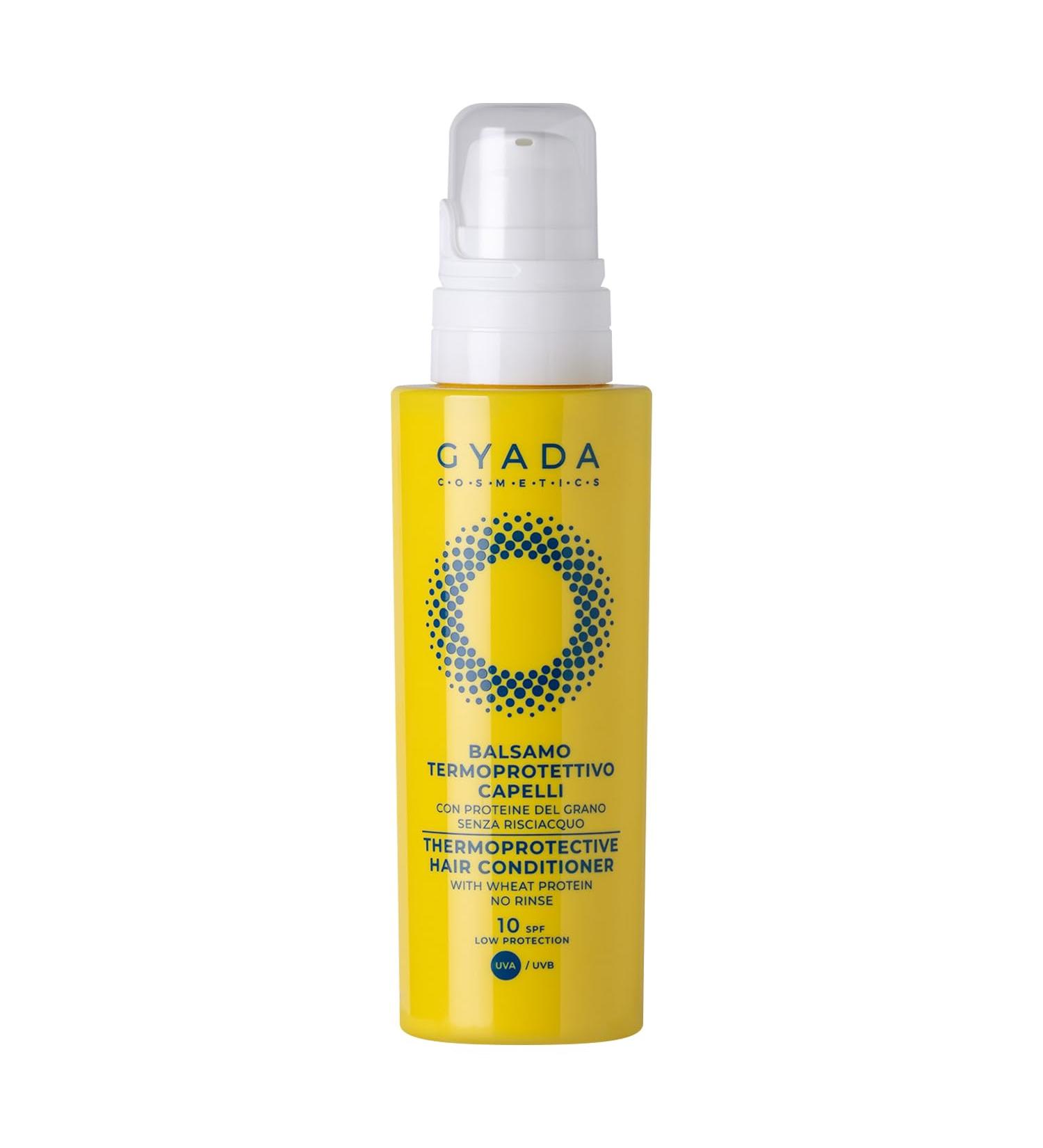 GYADA COSMETICS SPF10 Thermoprotector sun protection with detangling effect protects against dryness for moisturizing and nourished hair with aloe vera and oat juice 150 ml - Buy Online on GoSupps.com