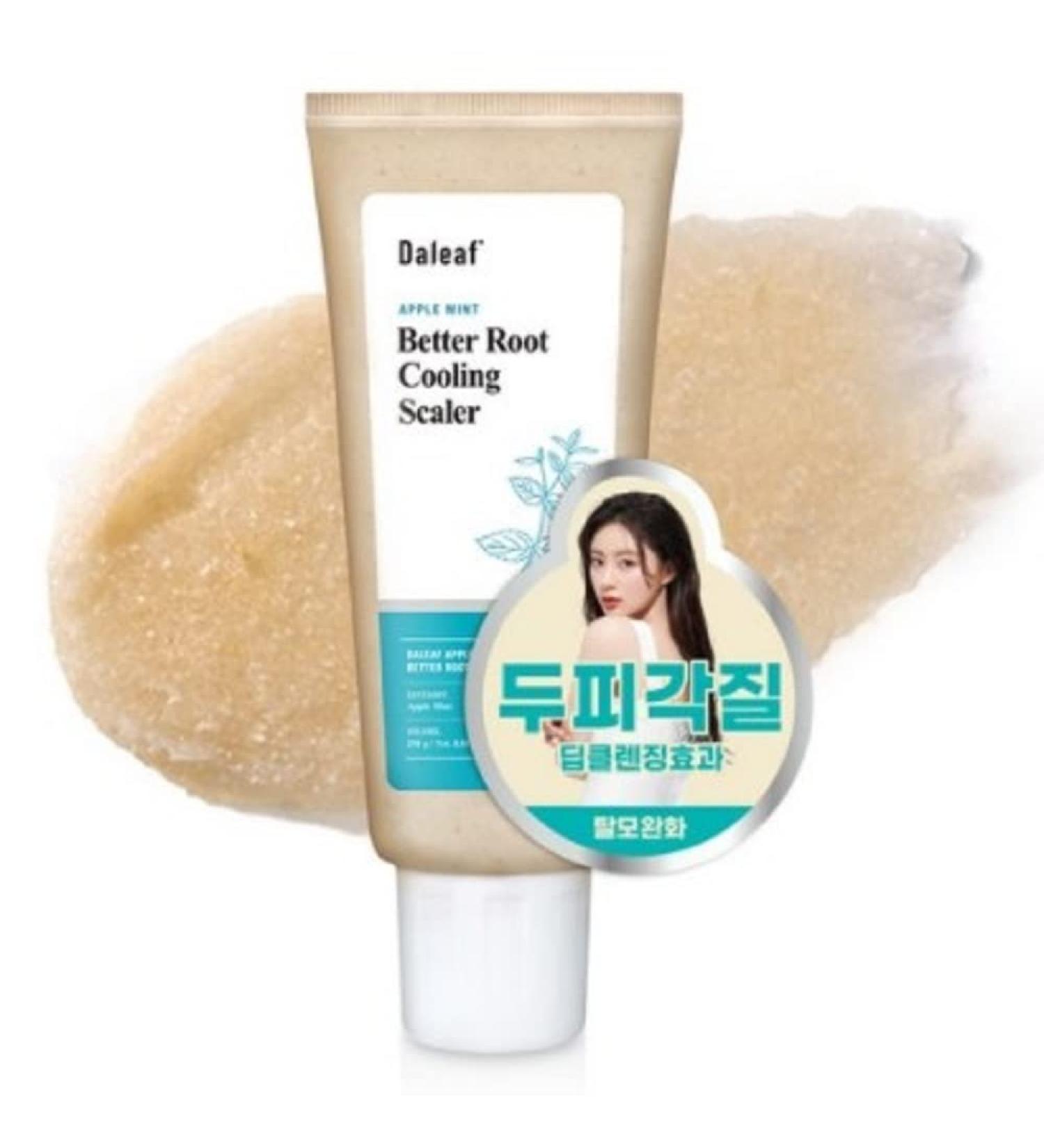 Daleaf Apple Mint Cooling Scalp Scaler 250ml - Refreshing Hair Care for All Hair Types - International Shipping Available - Buy Online on GoSupps.com