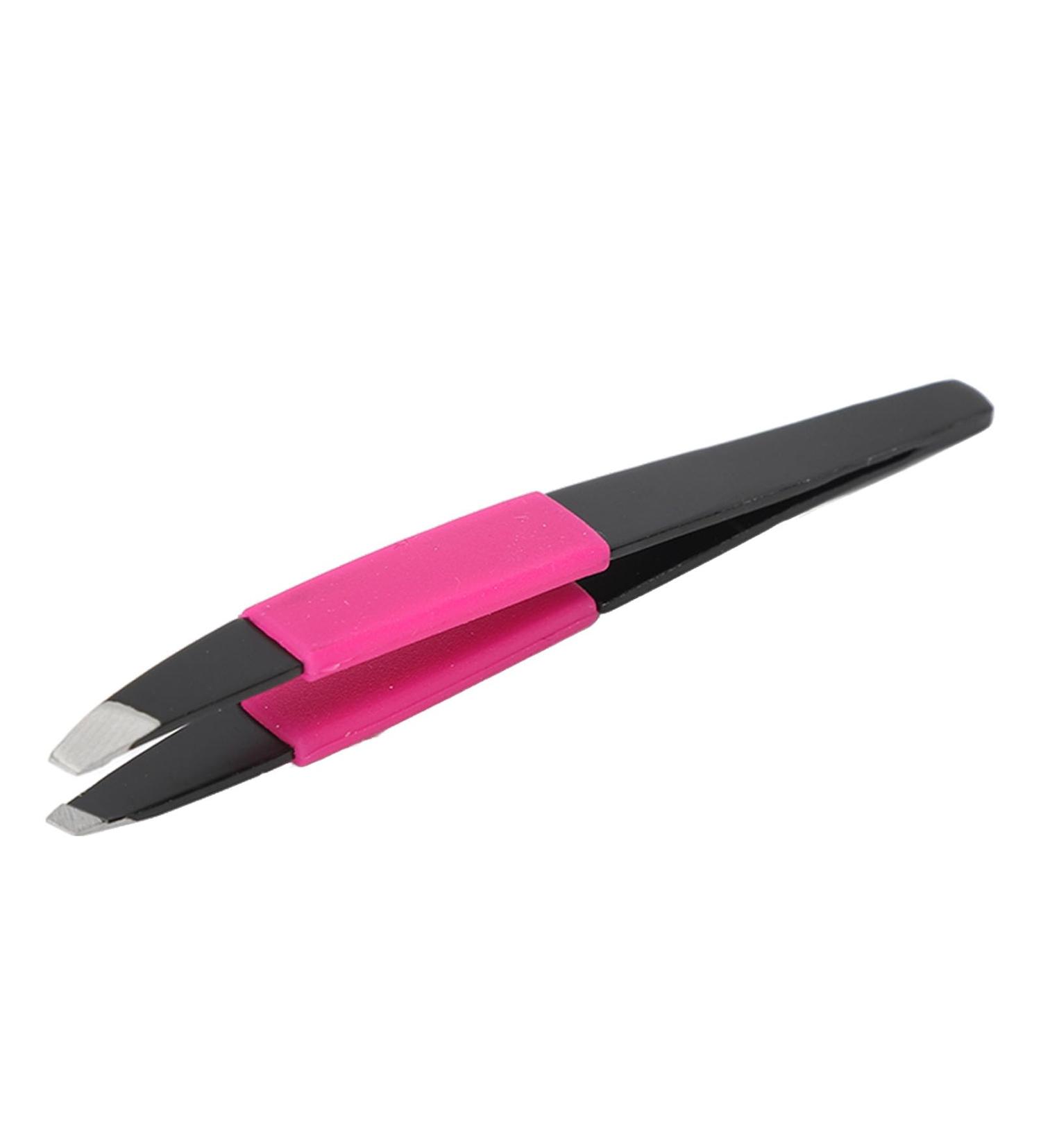 Eyebrow Tweezers - Portable Stainless Steel Trimmer for Precise Plucking & Hair Removal | Perfect for Eyebrow Makeup - Buy Online on GoSupps.com
