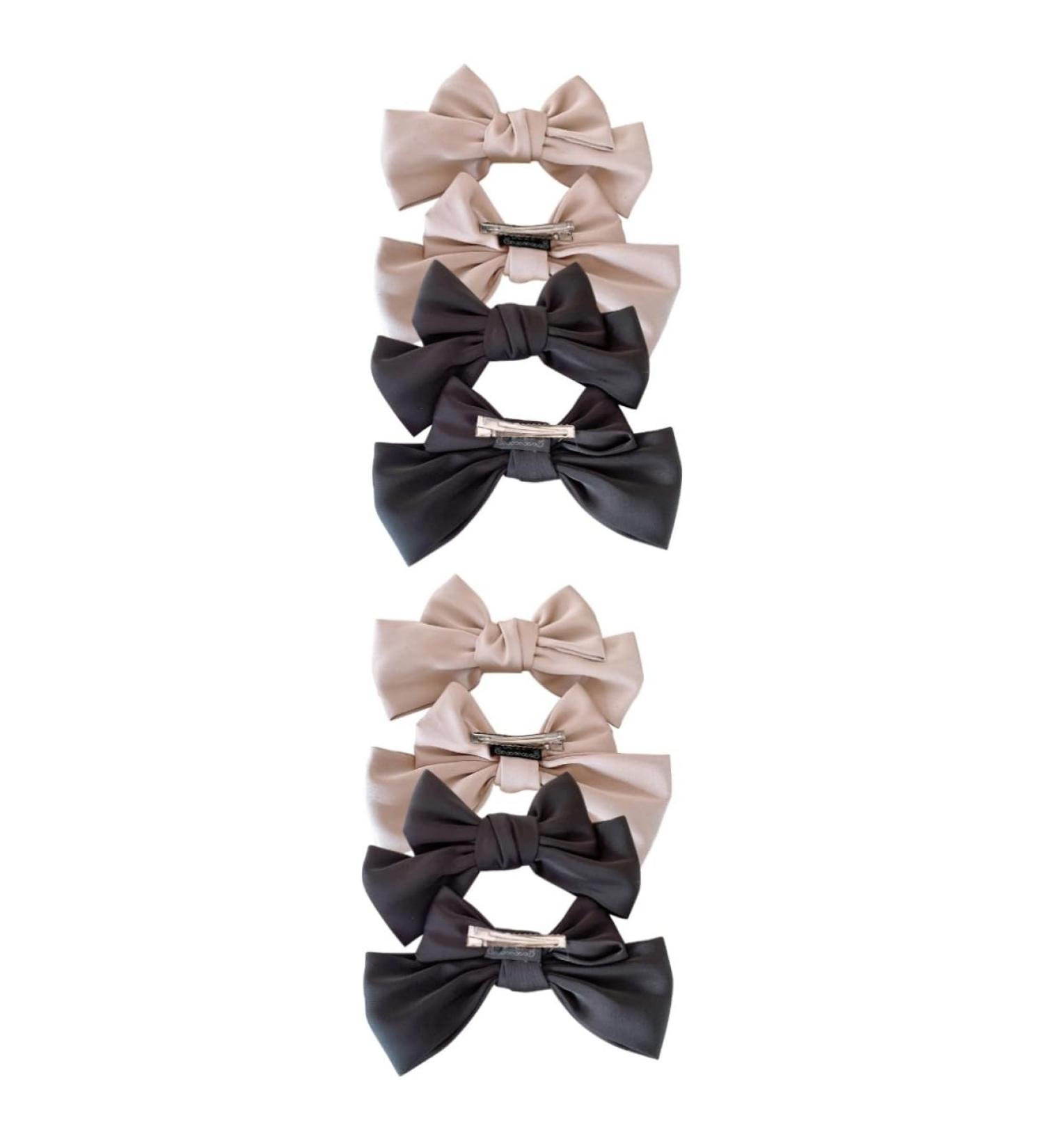 4 Pairs bow hairpin girls hair bows hair bows for girls bows for baby girls toddler bows hair bows for women girls bows for hair Bowknot bow clips bow tie woman fabric headgear - Buy Online on GoSupps.com