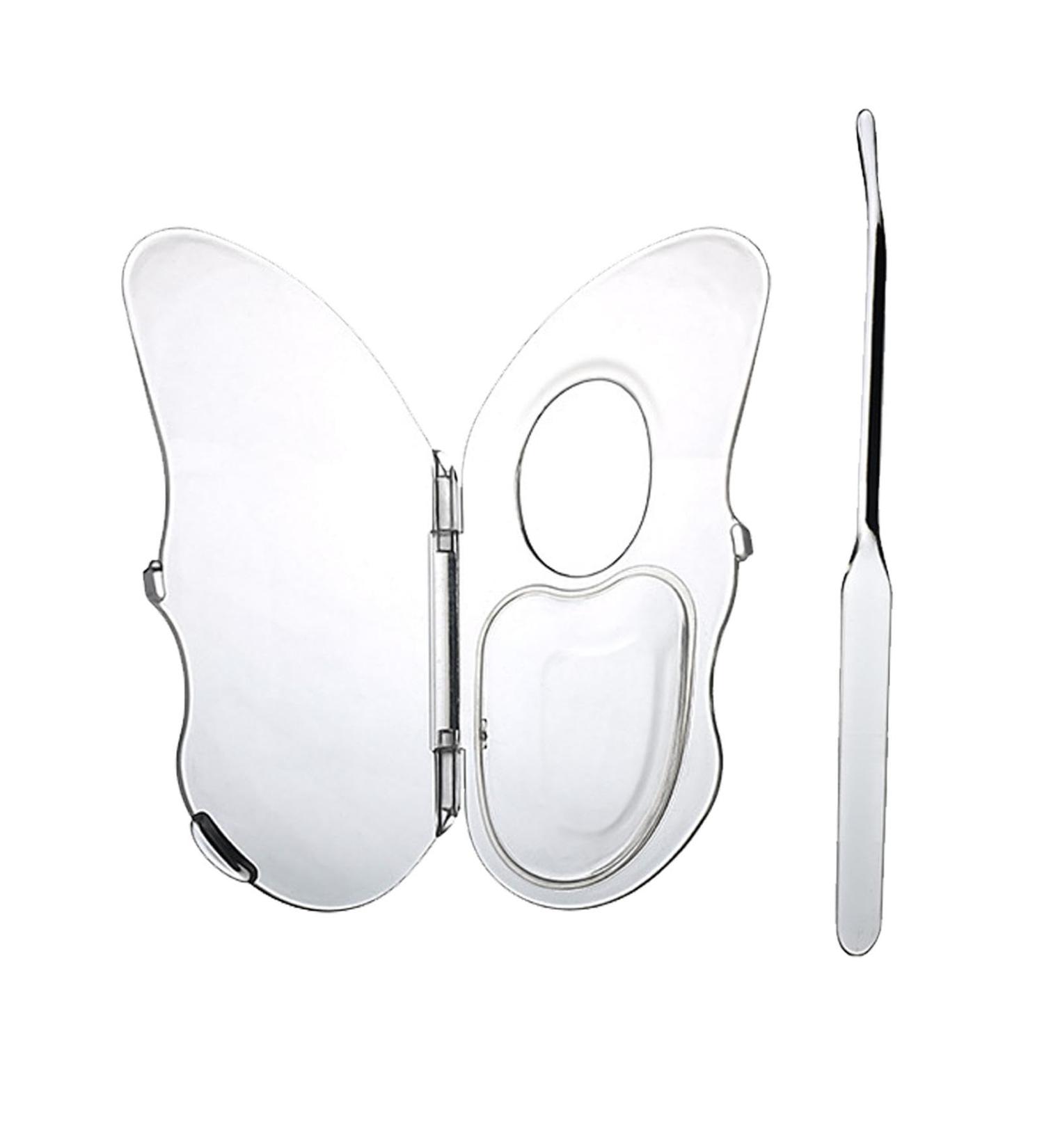 Clear Makeup Palette Foldable Multifunctional Foundation Palette Makeup Accessories Foundation Mixing Palette for Manicure Cream - Buy Online on GoSupps.com