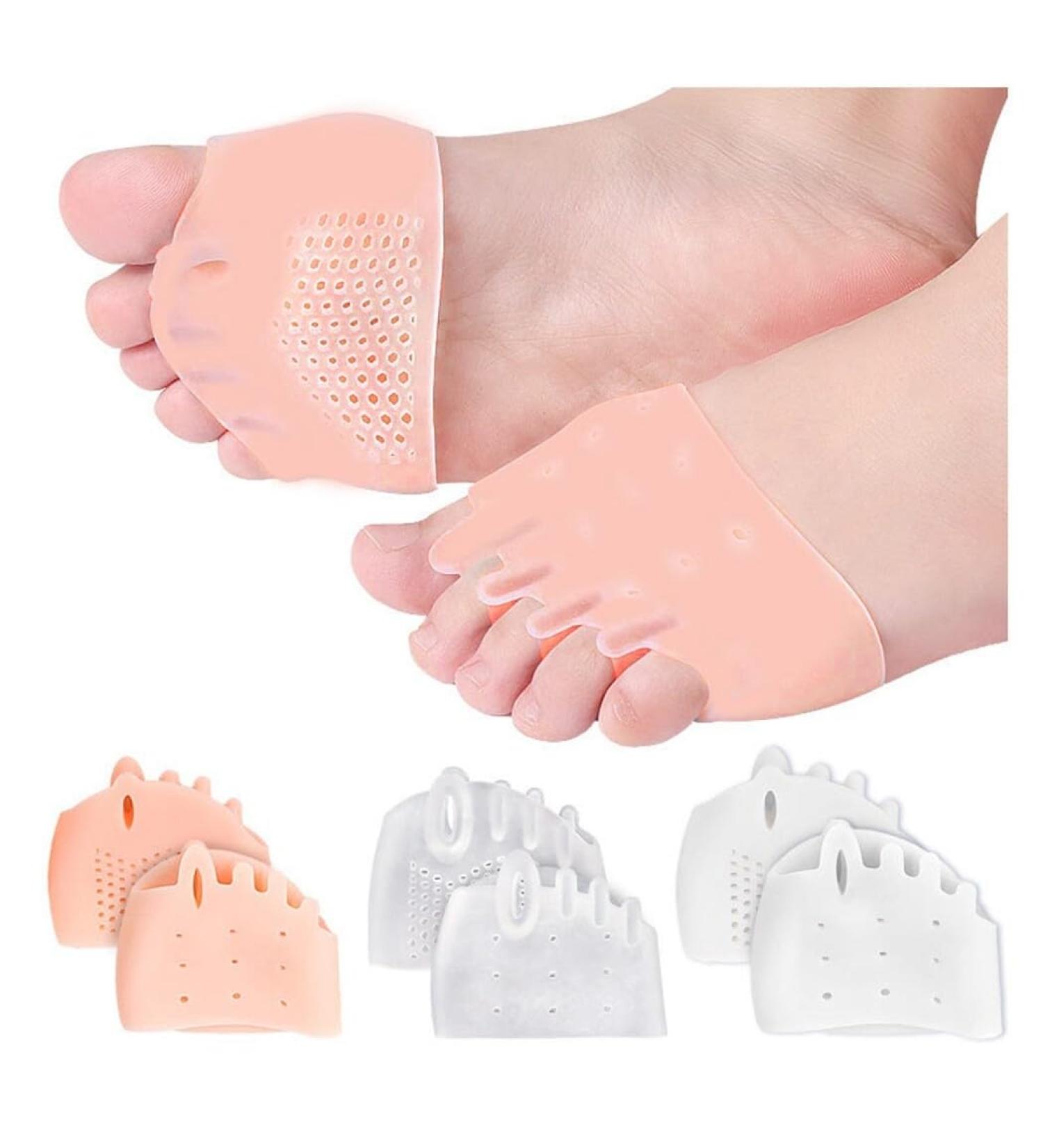 Metatarsal Cushions - Reusable Gel Pads for Forefoot Pain Relief | Breathable & Comfortable Foot Pads - Buy Online on GoSupps.com