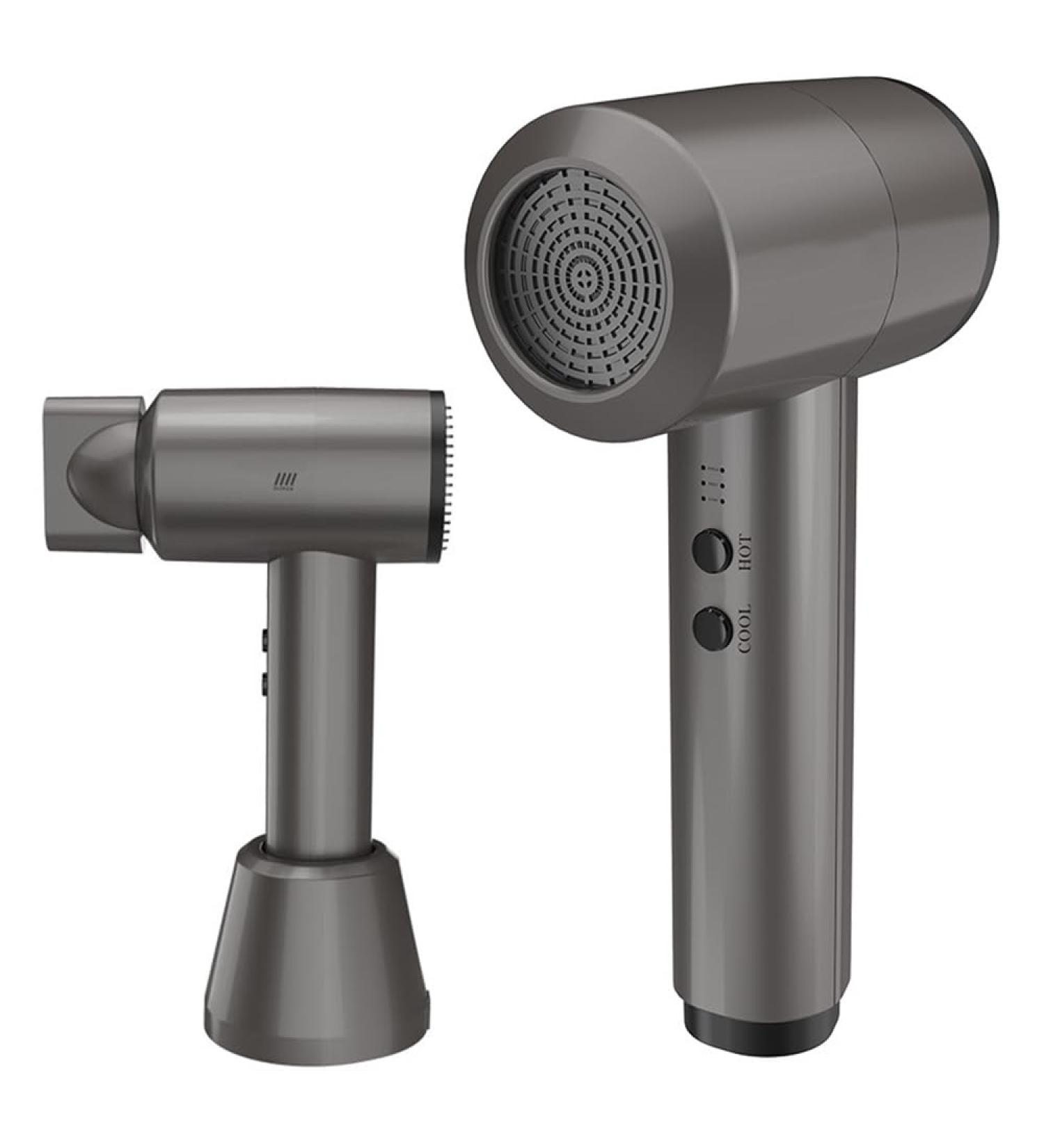 Professional Cordless Hair Dryers Rechargeable Ionic Blow Dryer with Diffuser 6 Levels Wind Speed Adjustment Lightweight Hairdryer for Travel Home Salon Women - Buy Online on GoSupps.com