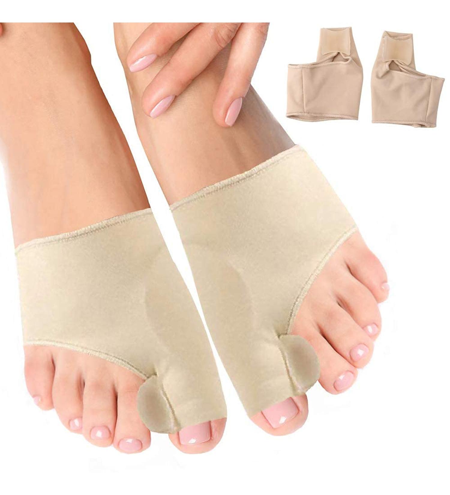 Jycch Toe Separator & Valgus Corrector - Fabric Gel Protector for Small Feet - Protects Adjusts & Comforts Your Toes - Buy Online on GoSupps.com
