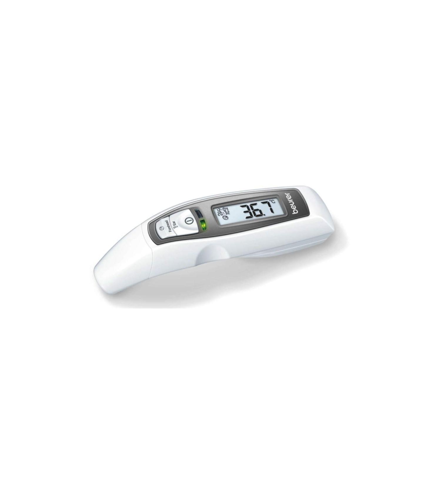 Beurer FT65 3-in-1 Digital Thermometer - Non-Contact Infrared Thermometer w/Memory Slots - Large Display w/Fever Alarm High Accuracy Forehead Thermometer for Adults and Kids (Ear/Forehead) - Buy Online on GoSupps.com