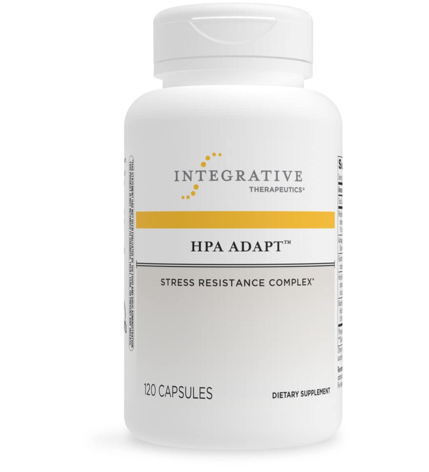 Integrative Therapeutics HPA Adapt - Supports Healthy Stress Response - 120 Vegan Capsules - Buy Online on GoSupps.com
