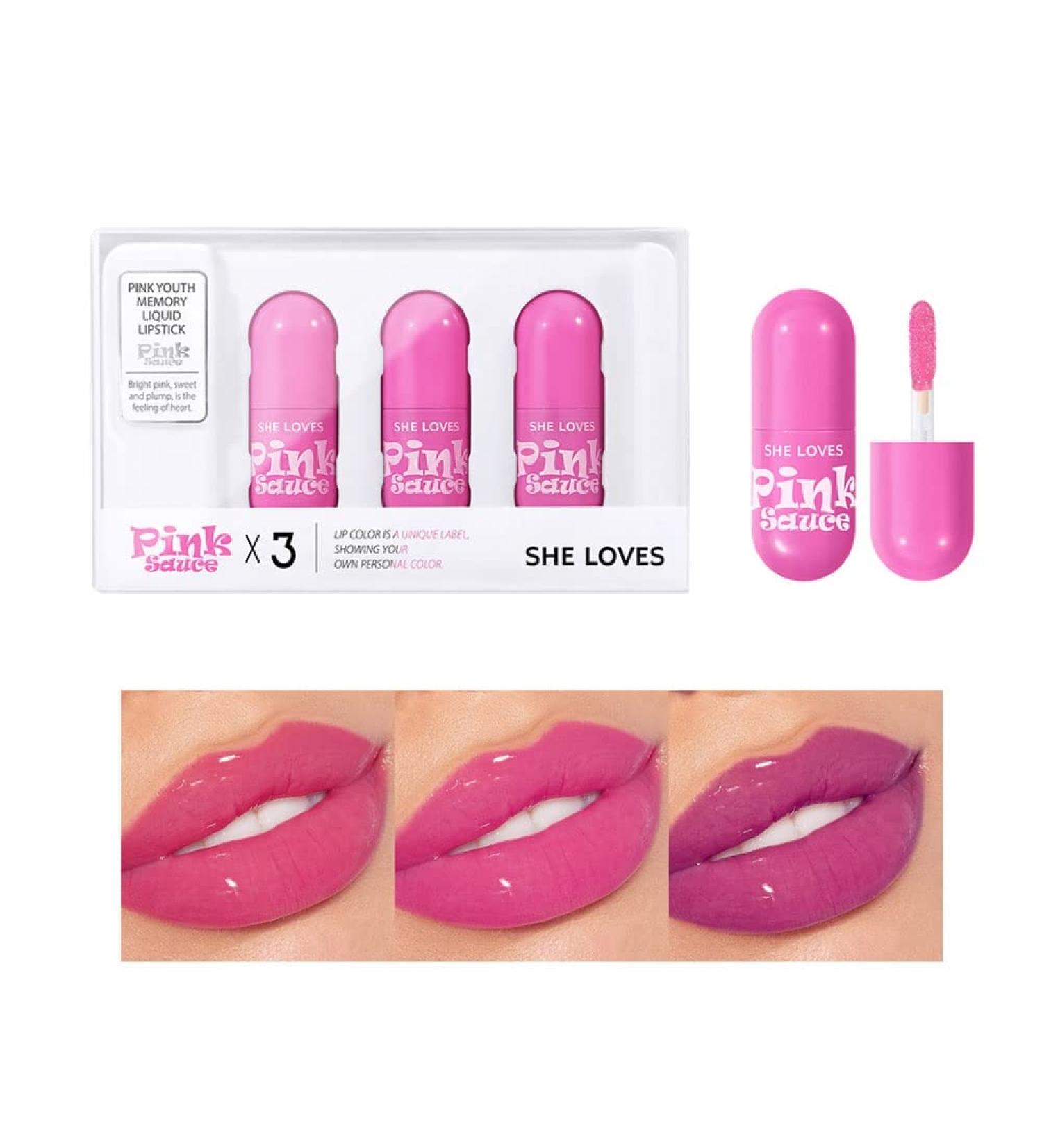 SWETIYOU Lip Stain Set B - Long-Lasting Waterproof Capsule Pills Tint for Women Makeup - Buy Online on GoSupps.com