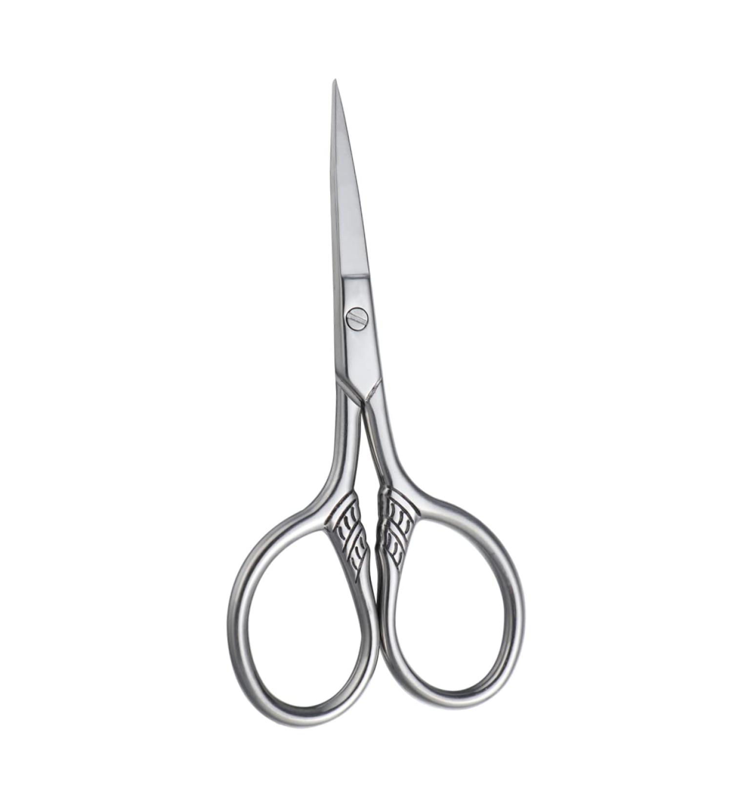 Minkissy Men's Mustache Scissors & Nose Hair Trimmers | Eyebrow & Facial Grooming Tools with Comb - Buy Online on GoSupps.com