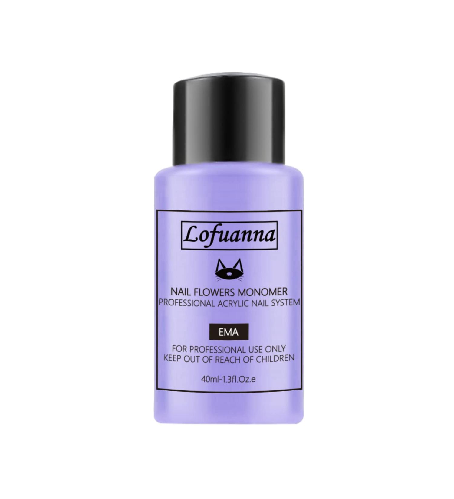 Shop Lofuanna Acrylic Fluid 40ml - MMA-Free Nail Liquid for Salon Quality Acrylic Nails | International Shipping Available - Buy Online on GoSupps.com
