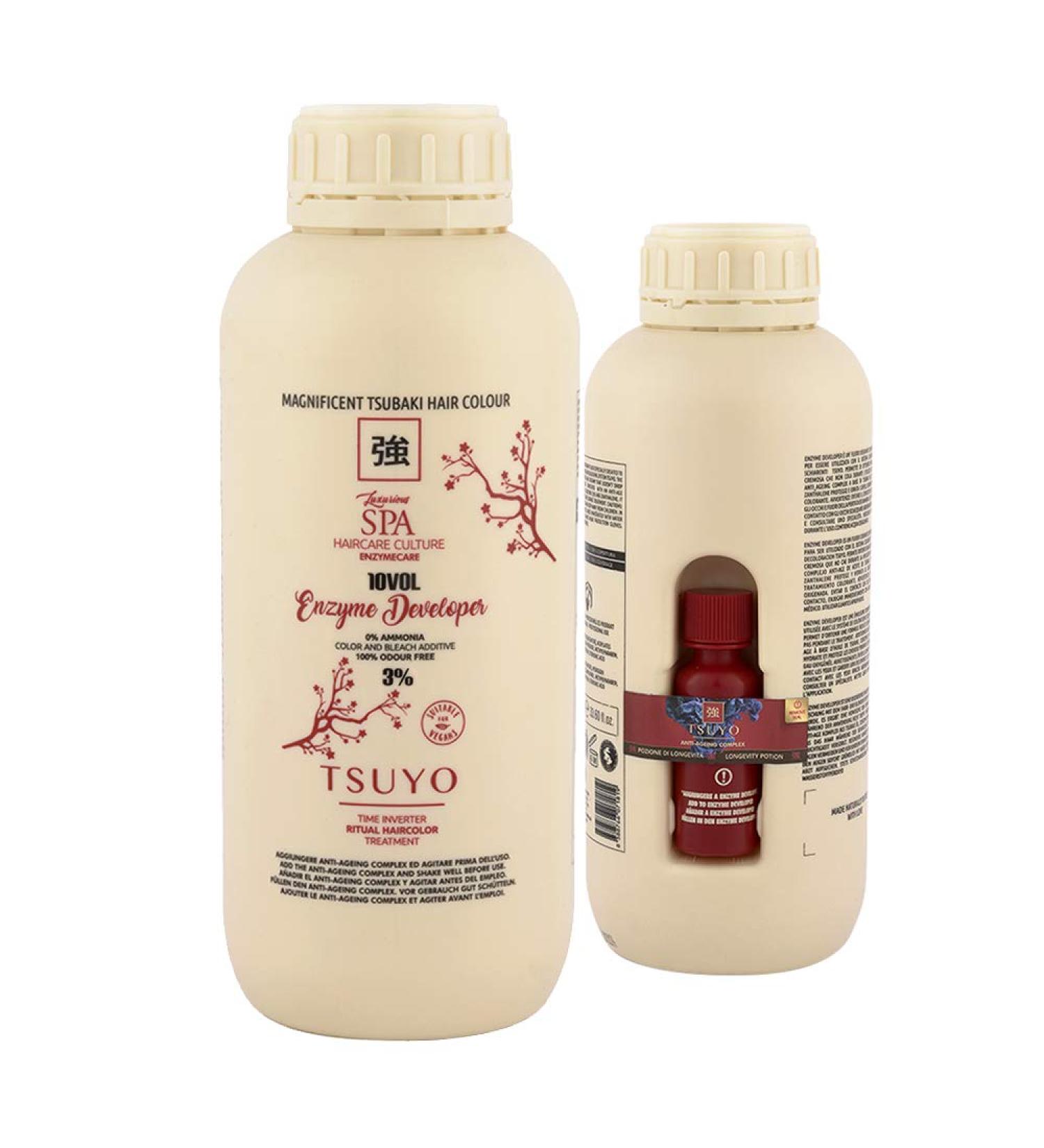 Tecna Tsuyo Enzyme Developer 10 vol. 3% 1000ml + Anti Age Complex 20ml