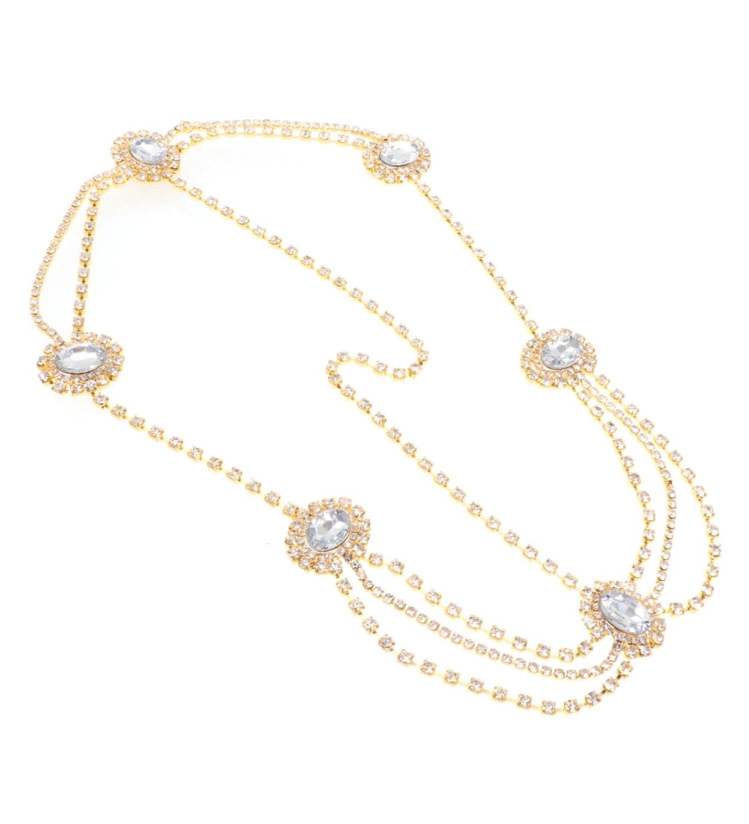 Beatifufu Gothic Hair Chain Hair for Highlighting Hair Bands for Womens Hair Wedding Party Hair Accessories Hair Tassel Bride Headpieces for Wedding Women Hair Accessories Tiara Alloy 24x3x0.8cm Golden - Buy Online on GoSupps.com