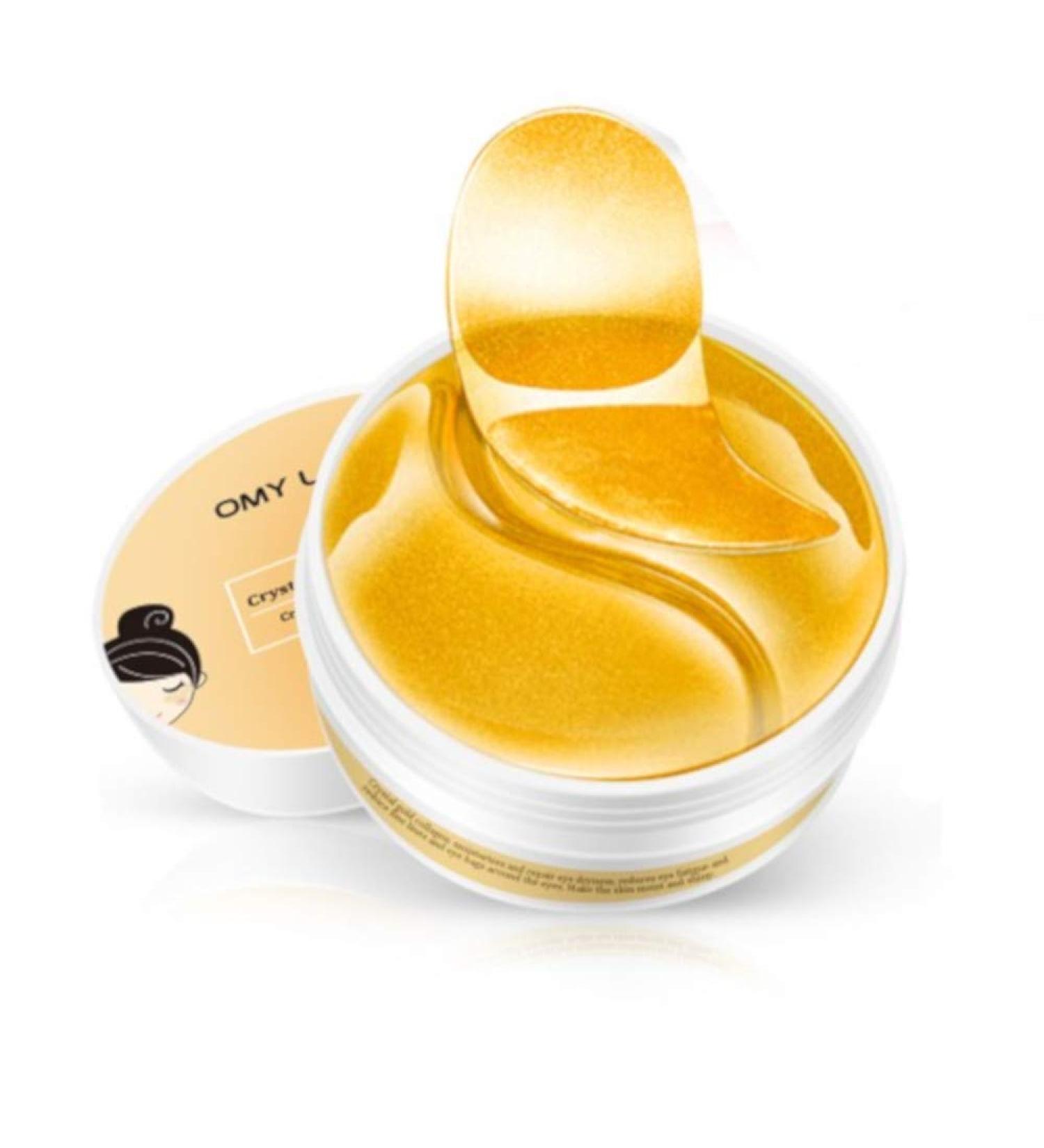 Hydrogel Eye Pads - 60 St. Gold Collagen Masks for Dark Circles & Puffiness | Anti-Aging Moisture Treatment - Made in Korea - Buy Online on GoSupps.com
