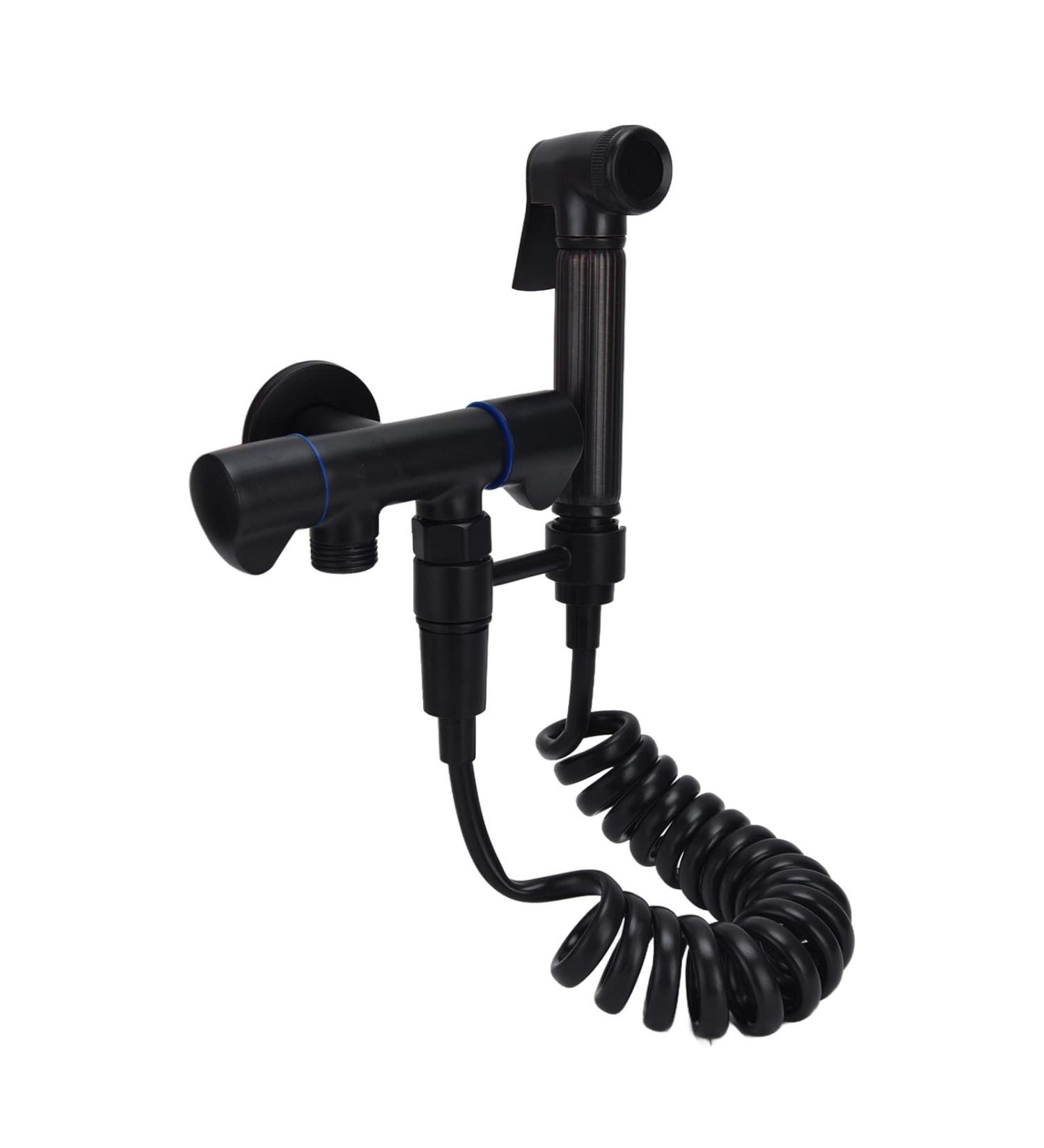 Premium Bathroom Faucets & Bidet Sprayer Set - Copper Handheld WC Sprayer Kit with G1/2 Male Thread - International Shipping Available - Buy Online on GoSupps.com
