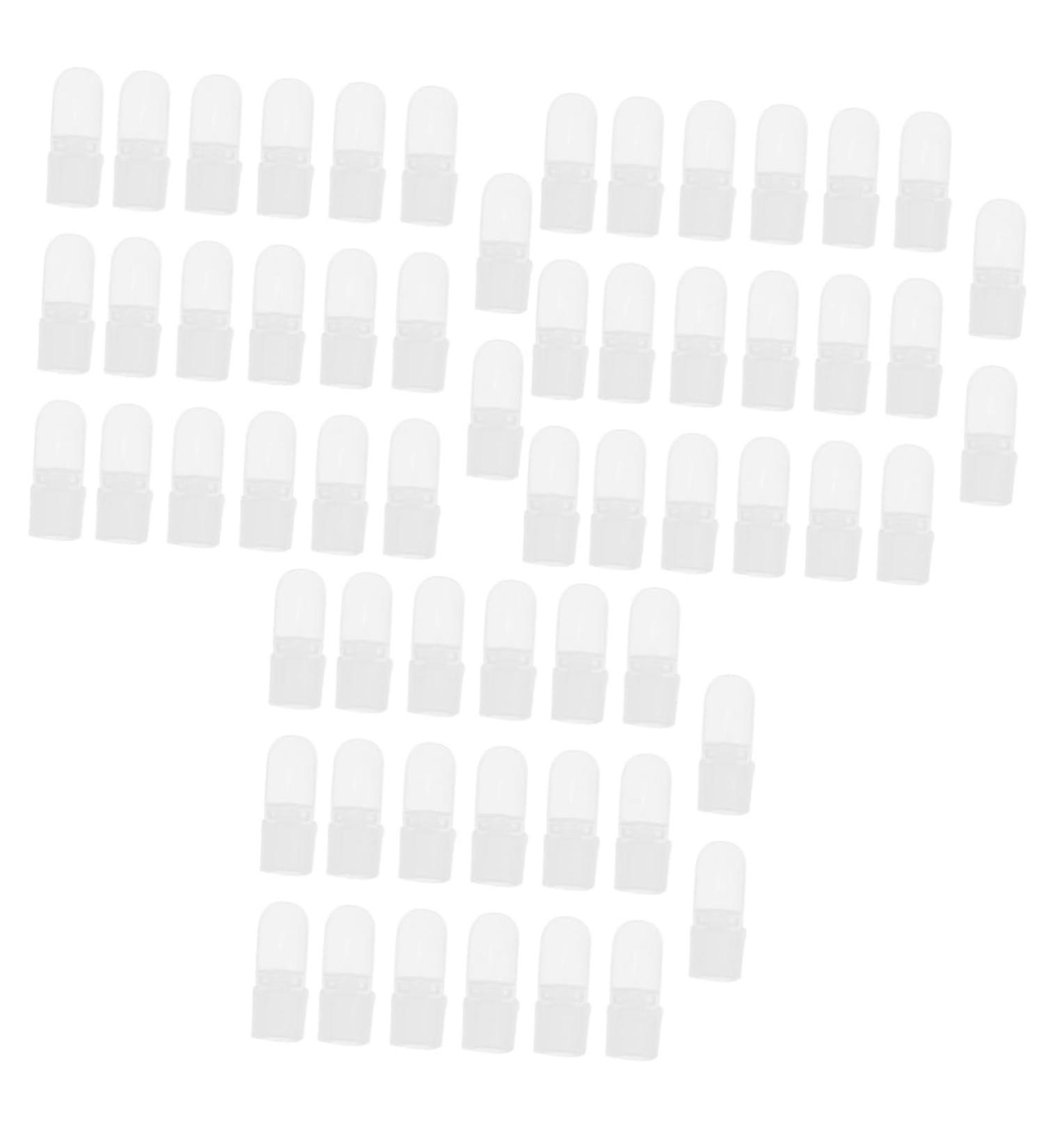 FRCOLOR 60 Pcs Nail case gel polish protector cuticle guard latex nail guard nail tip shield protector reusable milk gel nail polish manicure art varnish protector emulsion armor plastic 4x2cmx3pcs As Shownx3pcs - Buy Online on GoSupps.com