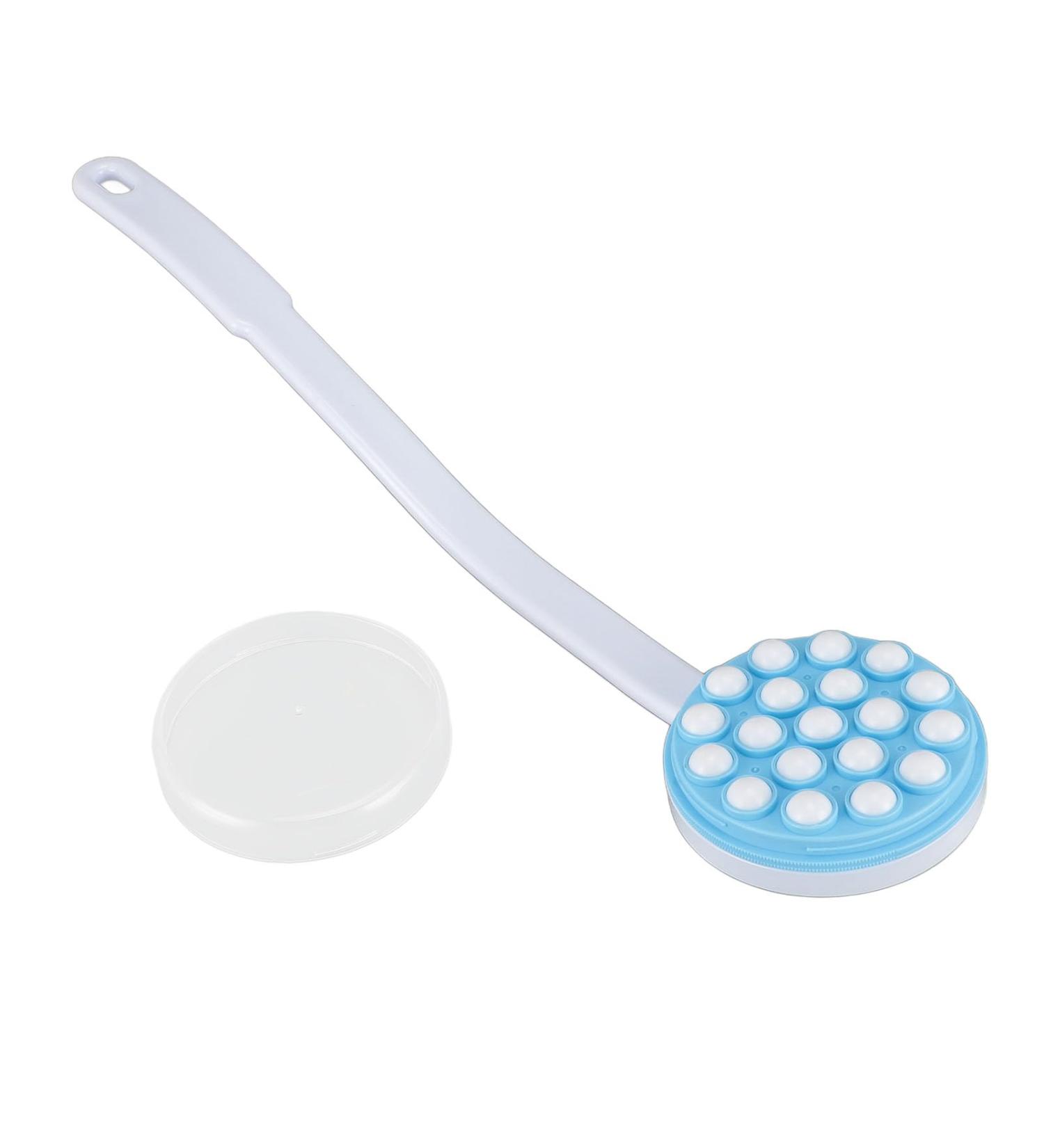 Buy Back Lotion Applicator & Massager - Long Handle Handheld Body Lotion Applicator Brush for Effortless Self-Application | International Shipping Available - Buy Online on GoSupps.com