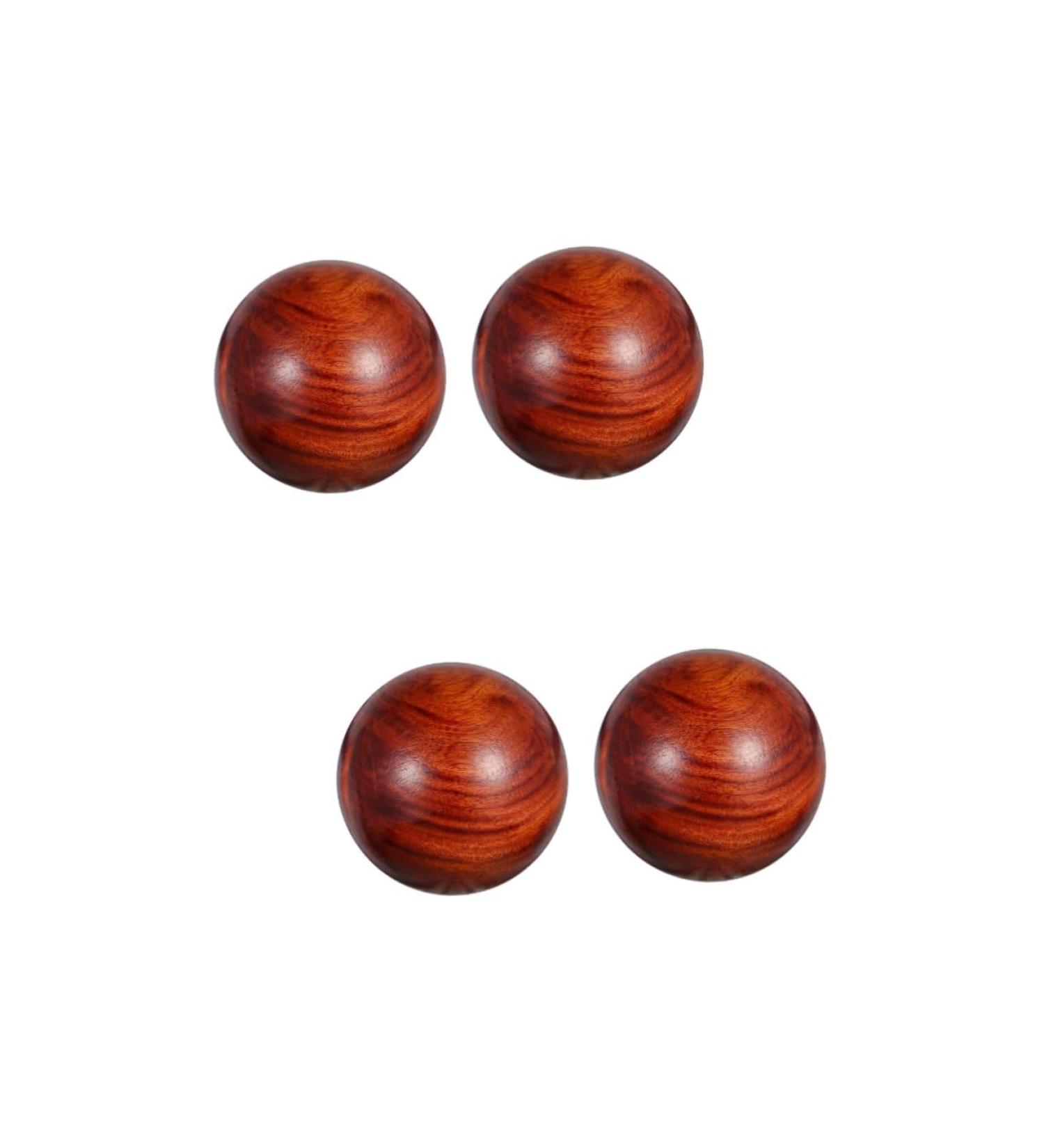 Frcolor 4-Piece Carving Fun Acupuncture Massage Desktop Toys | Tinker Massager & Health Care Handball Globes for Relaxation & Decoration - Buy Online on GoSupps.com