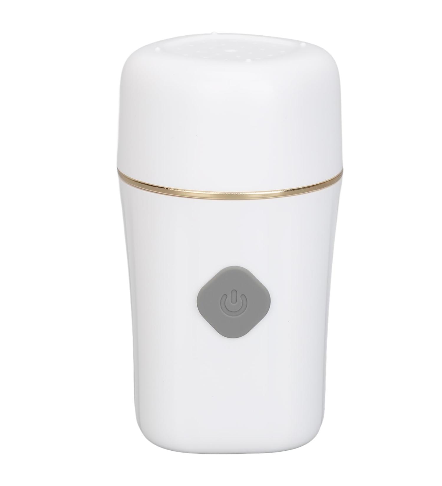 Electronic Facial Exfoliator Dual Head Rechargeable IPX7 Silicone Waterproof Electric Scrubber 2 Gears for Daily Life Cleansing - Buy Online on GoSupps.com