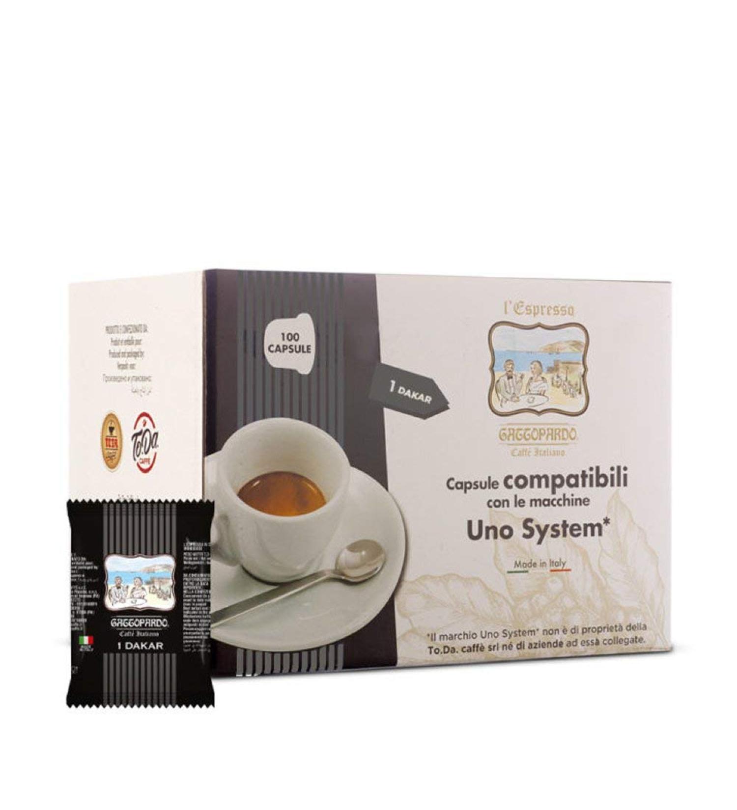 GATTOPARDO UNO System 400 Dakar Coffee Capsules