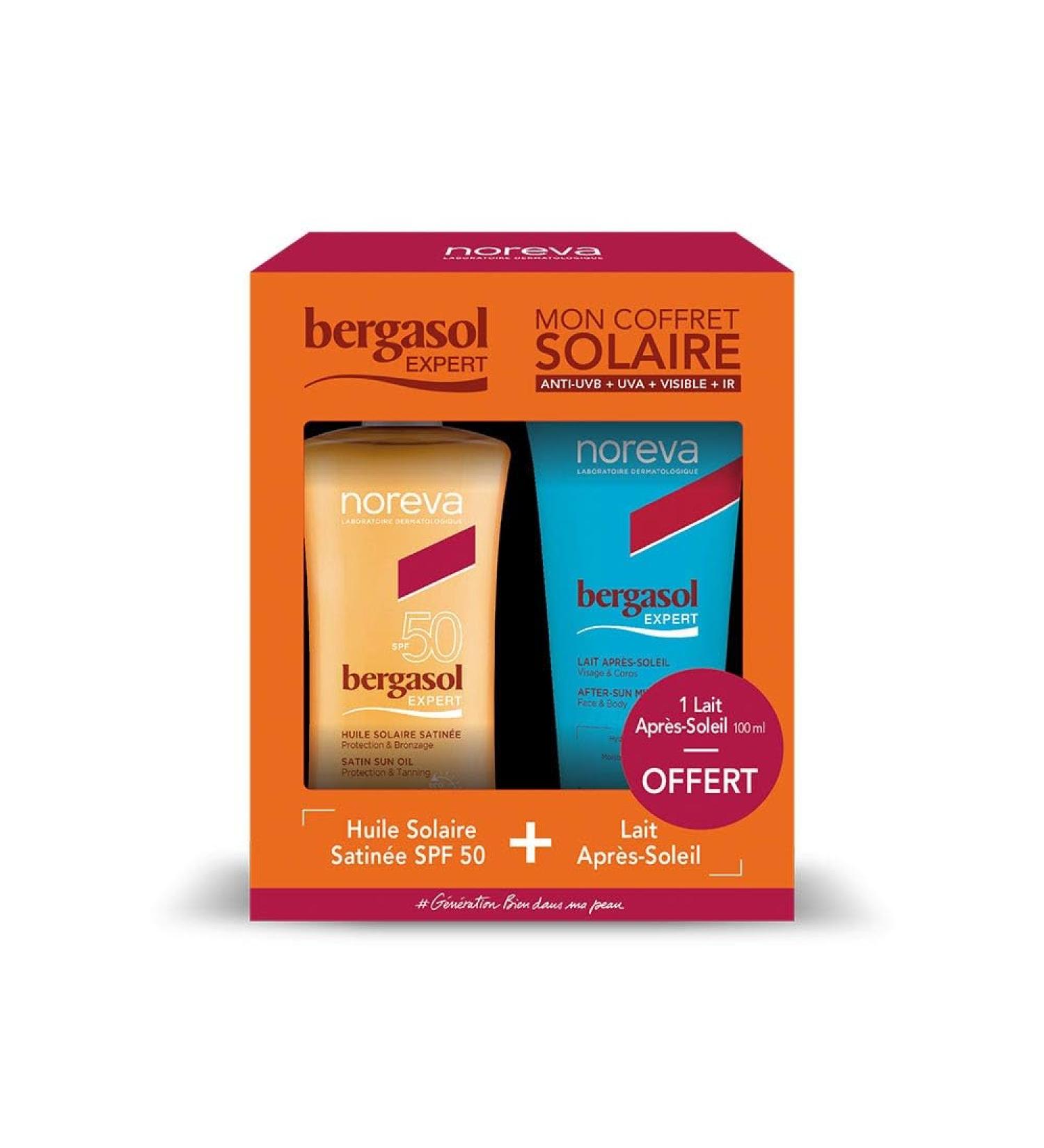Bergasol Expert Satin Sunscreen Oil SPF50 + Aftersun Milk 250 ml Bergasol
