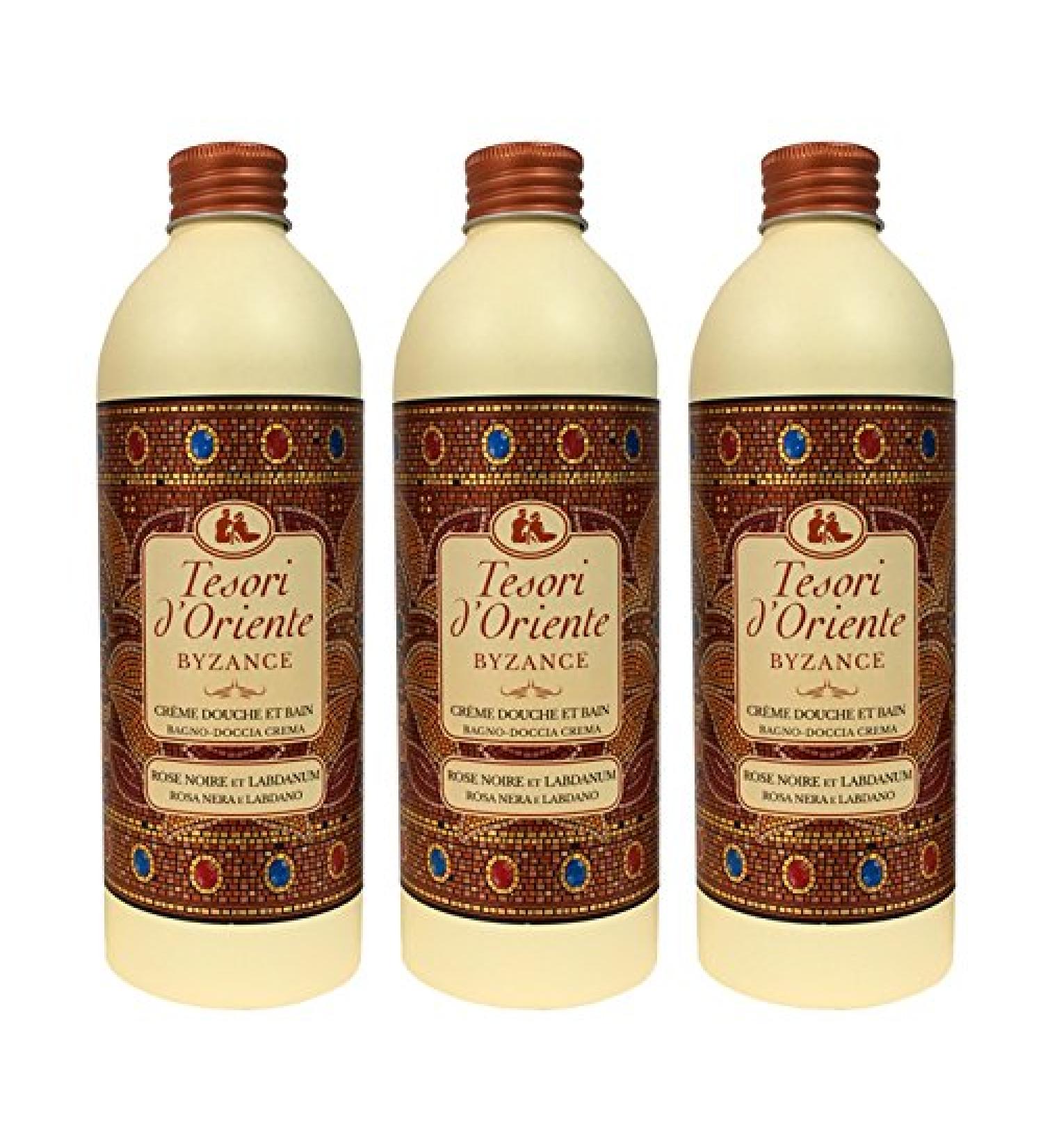 Tesori d'Oriente Byzance Shower/Bath Cream - Pack of 3