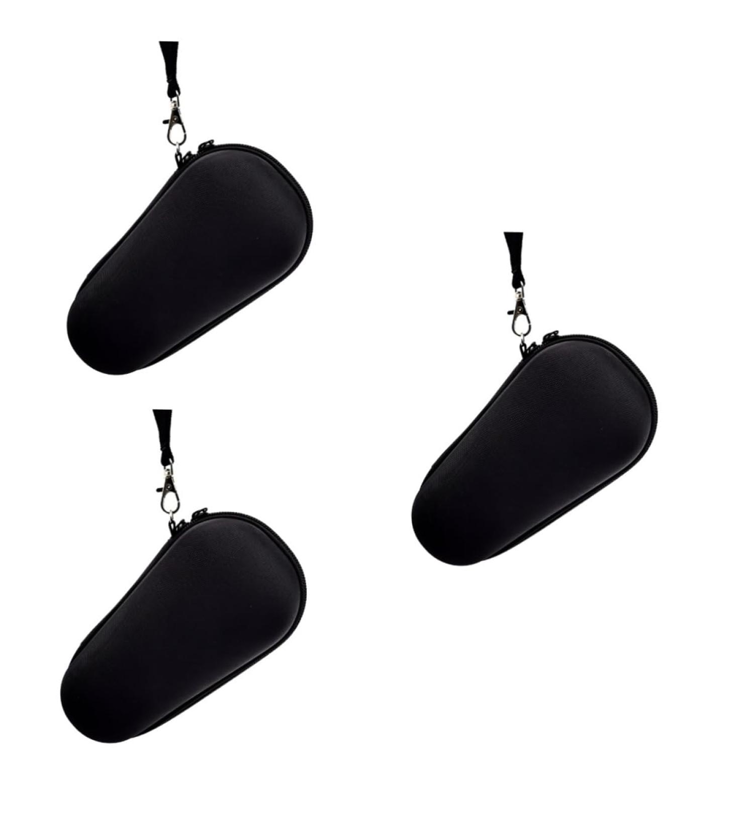 POPETPOP 3pcs Storage Bag Men Grooming Trimmer Beard Trimmer Bag Men Hair Clipper Case Portable Shaver Bag Barber Clipper Men Travel Organizer Bag Shaver Case Electric Man Hard Box Eva Blackx3pcs 17.5X7X7CMx3pcs - Buy Online on GoSupps.com