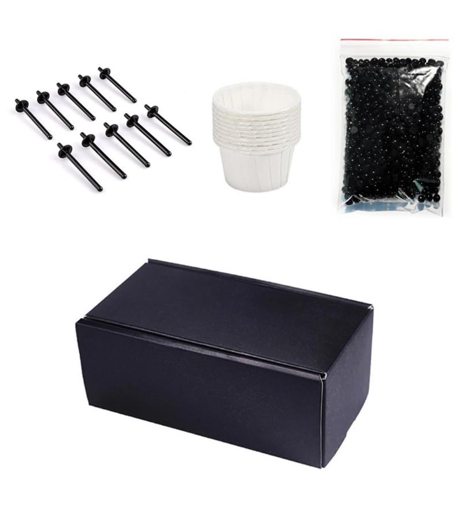 Nose Wax Kit for Men & Women | Painless Hair Removal with 10 Cardboard Cups - Nose & Ear Wax Kit - Buy Online on GoSupps.com