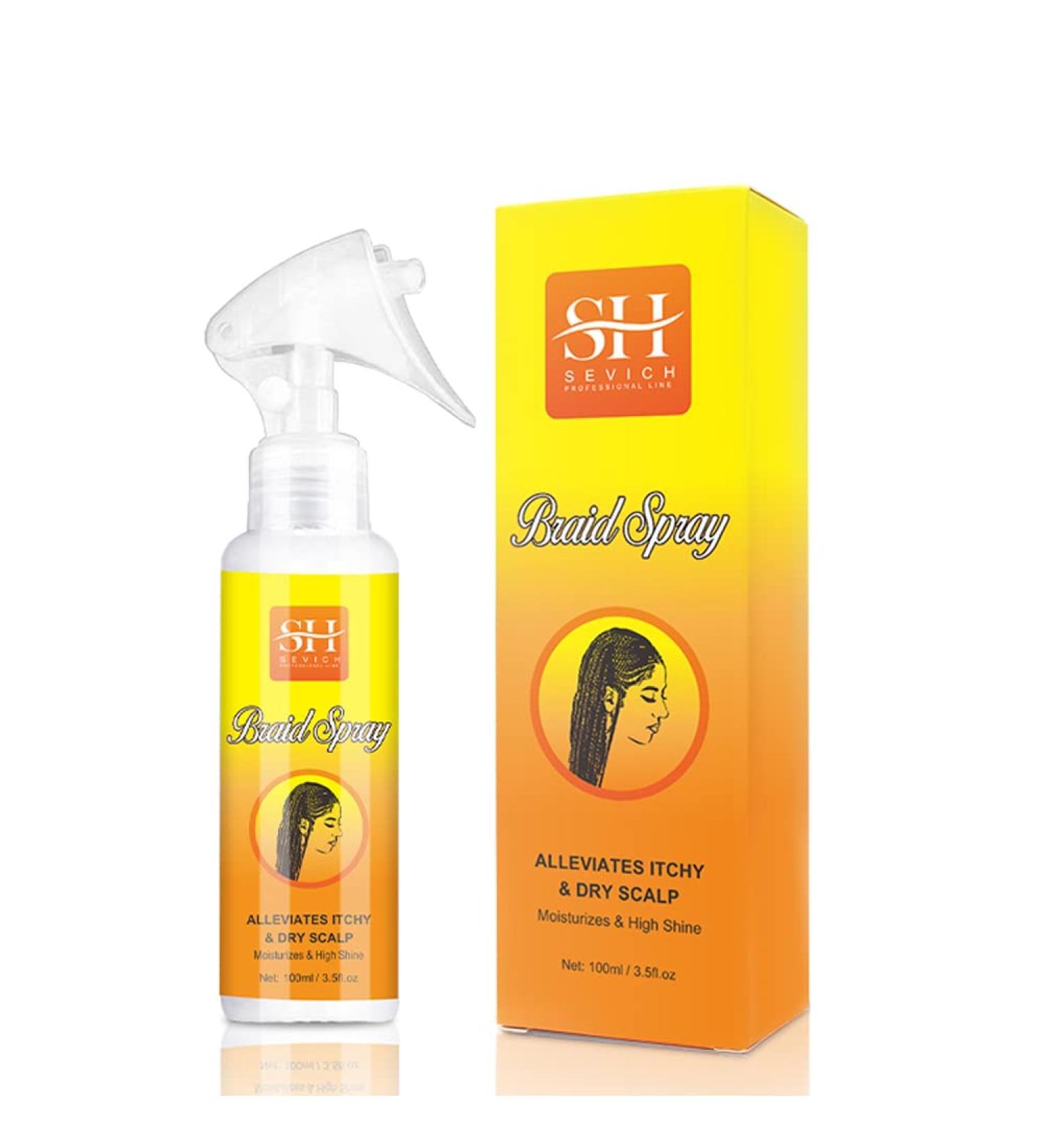 SEVICH Braid Spray 3.5fl Oz - Braid Hair Care Alleviates Itchy & Dry Scalp Moisturizes High Shine Braid Quick Clean - Buy Online on GoSupps.com