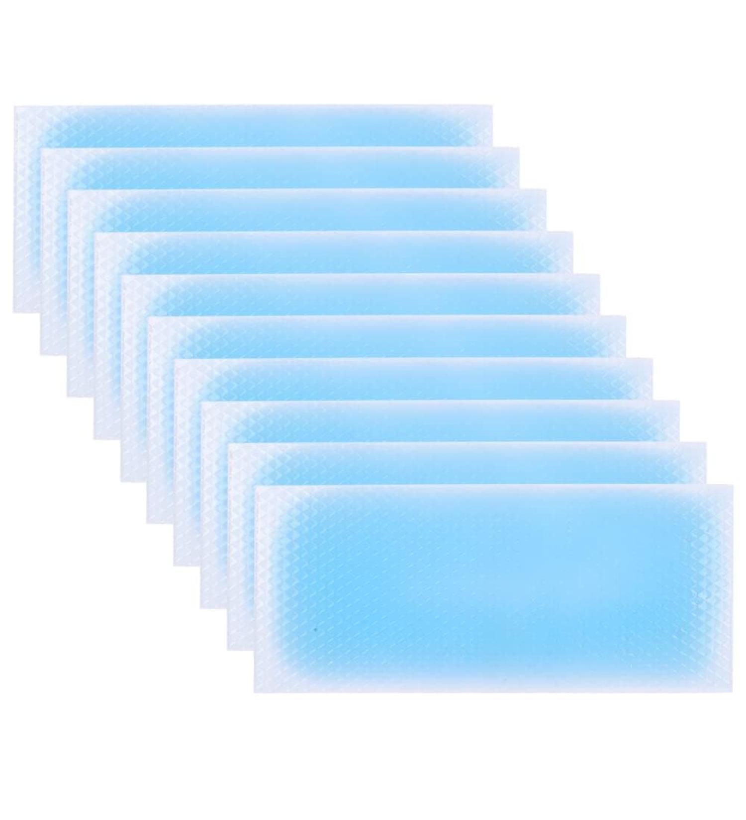 40 Cooling Gel Patches - Safe for Babies & Adults | Fever Reducer Headache Relief Sunstroke & Tiredness Aid - Buy Online on GoSupps.com